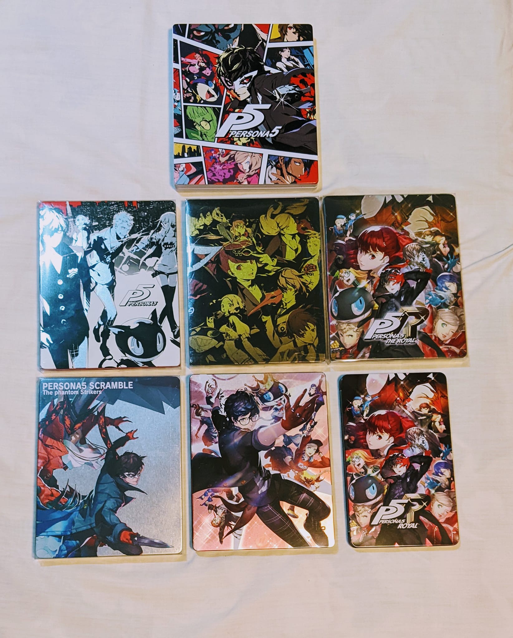 Persona 5 - Version Steelbook Pour PS4, Bon état, Boîtier Et Instructions Inclus