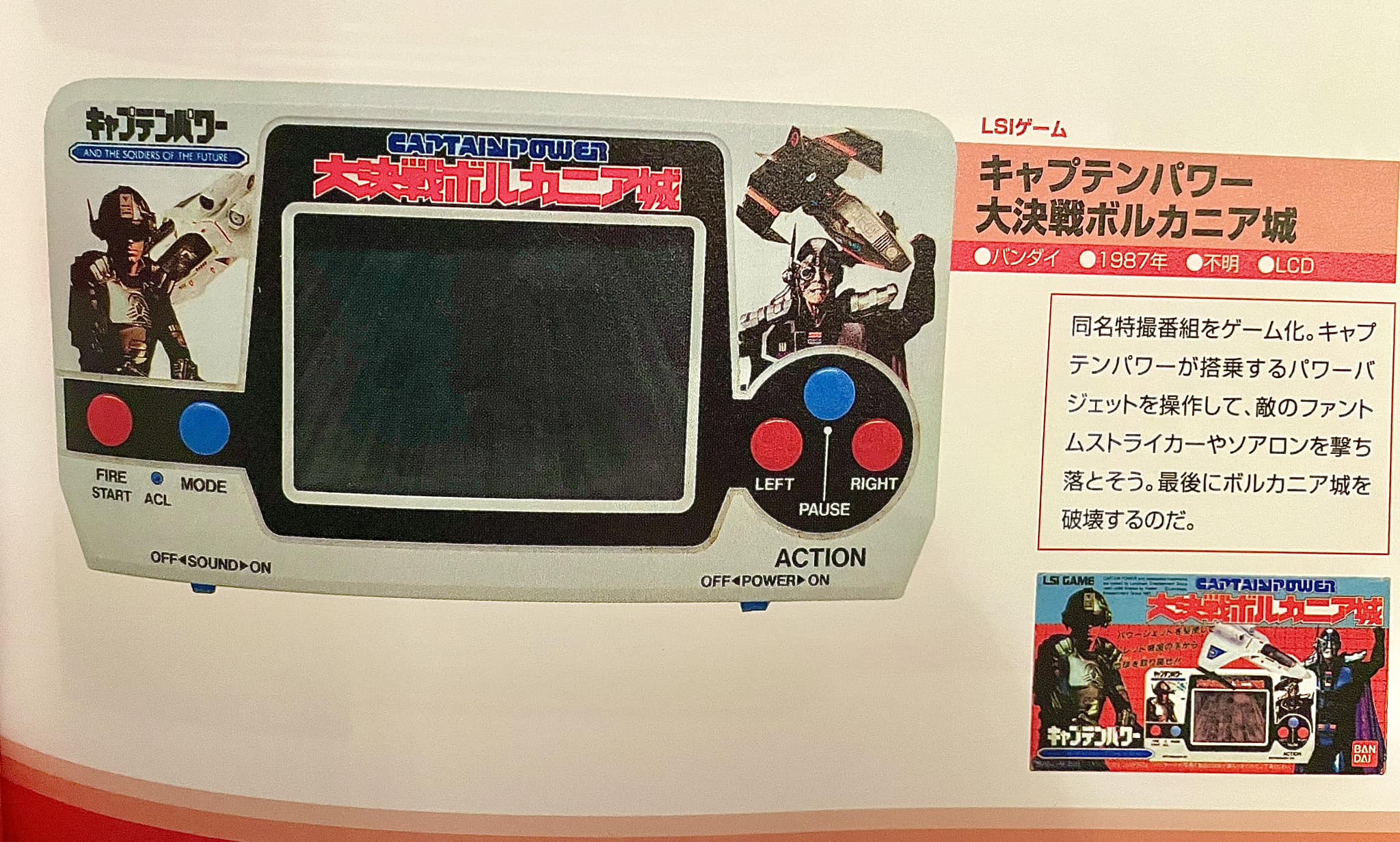 Vintage Bandai America Champion Racer handheld game found