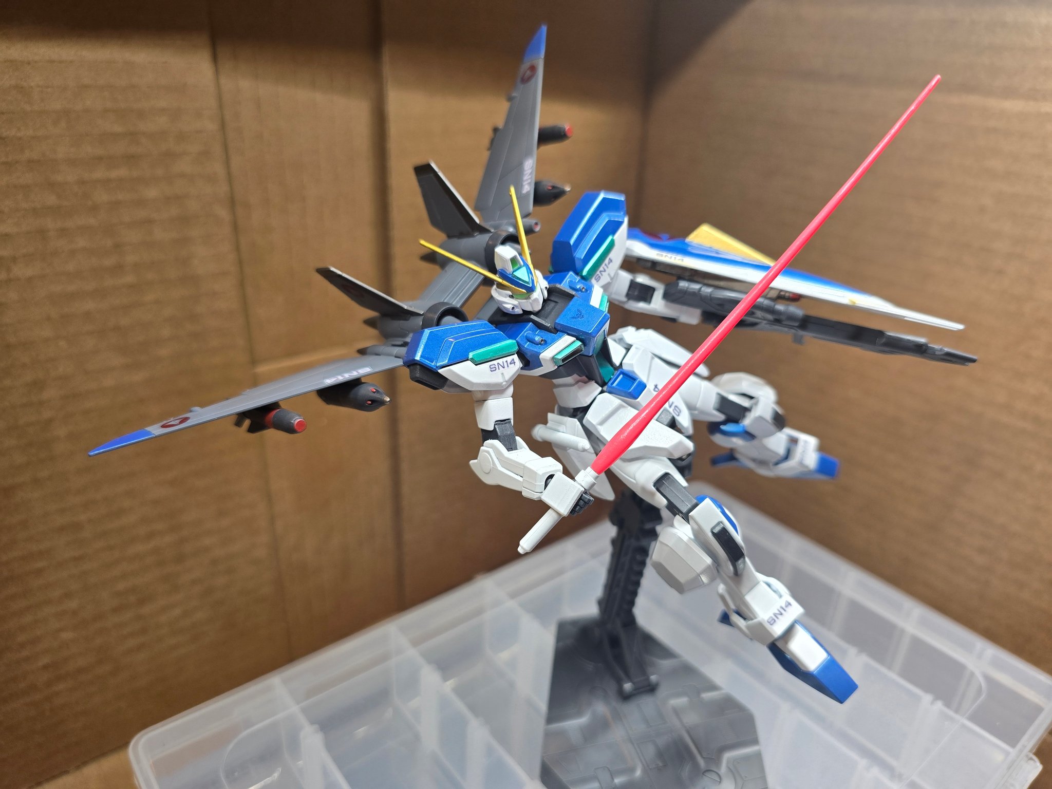 Kit De Maqueta Gundam Seed Destiny HGCE Jet Windam – Bandai Spirits HG 1/144, Fácil De Montar, Alta Calidad Gundam HGCE Jet Windam
