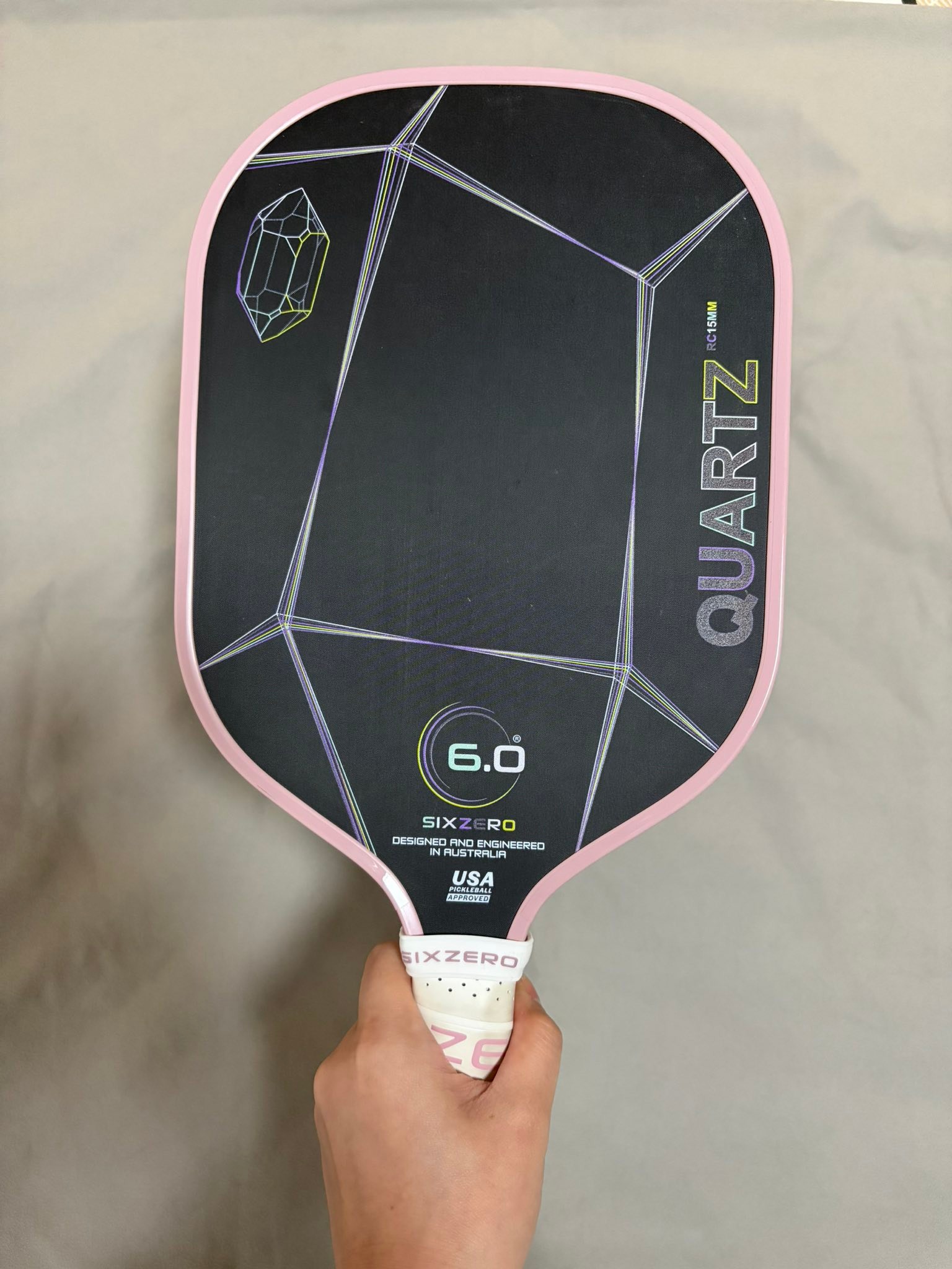 SOLD!!! For Sale: Six Zero Quartz 15MM Prasiolite Pickleball