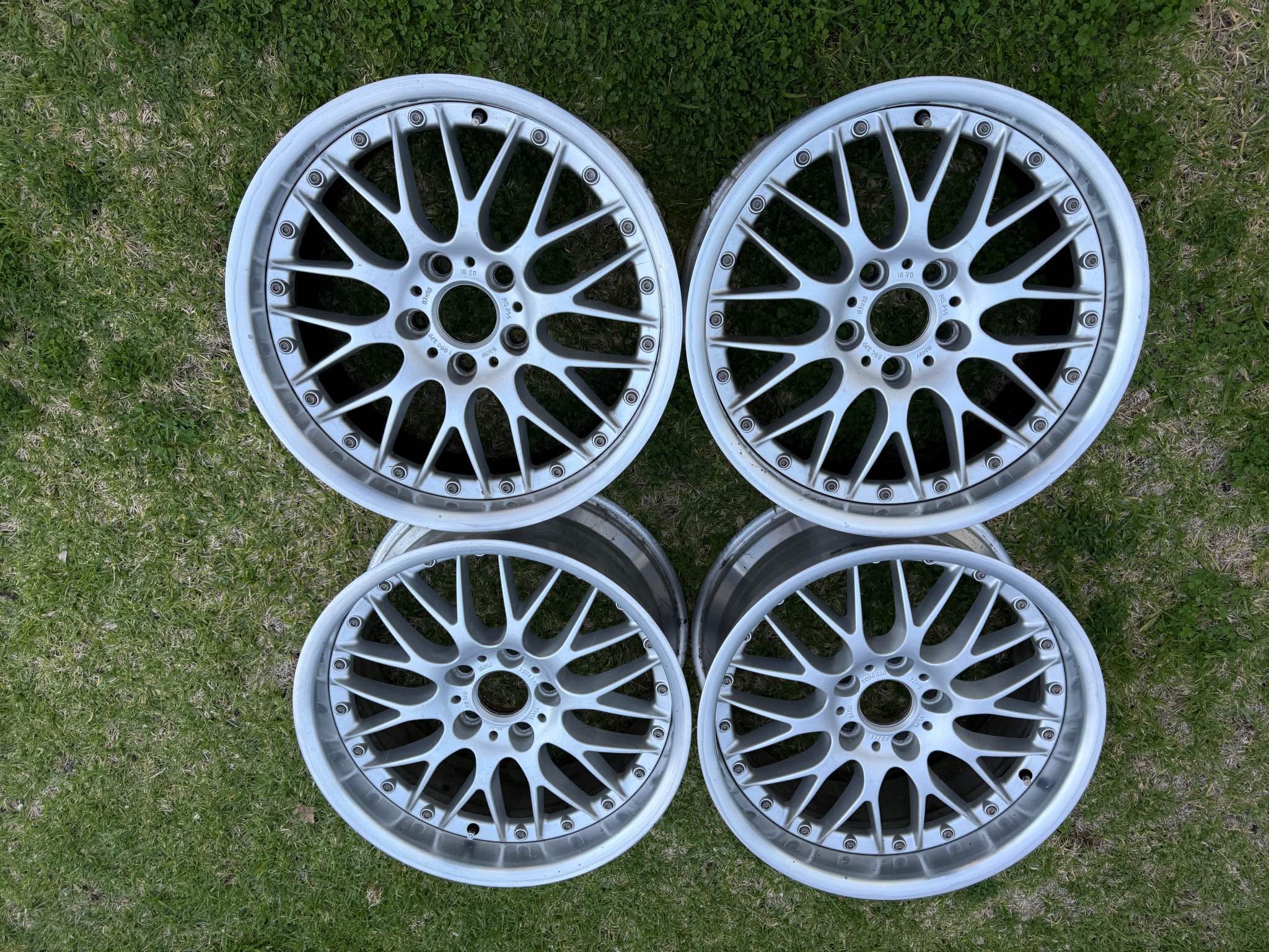 2000eur BBS Mahle 14” converted to 3piece 16” 5x120 16” 8,5j et33