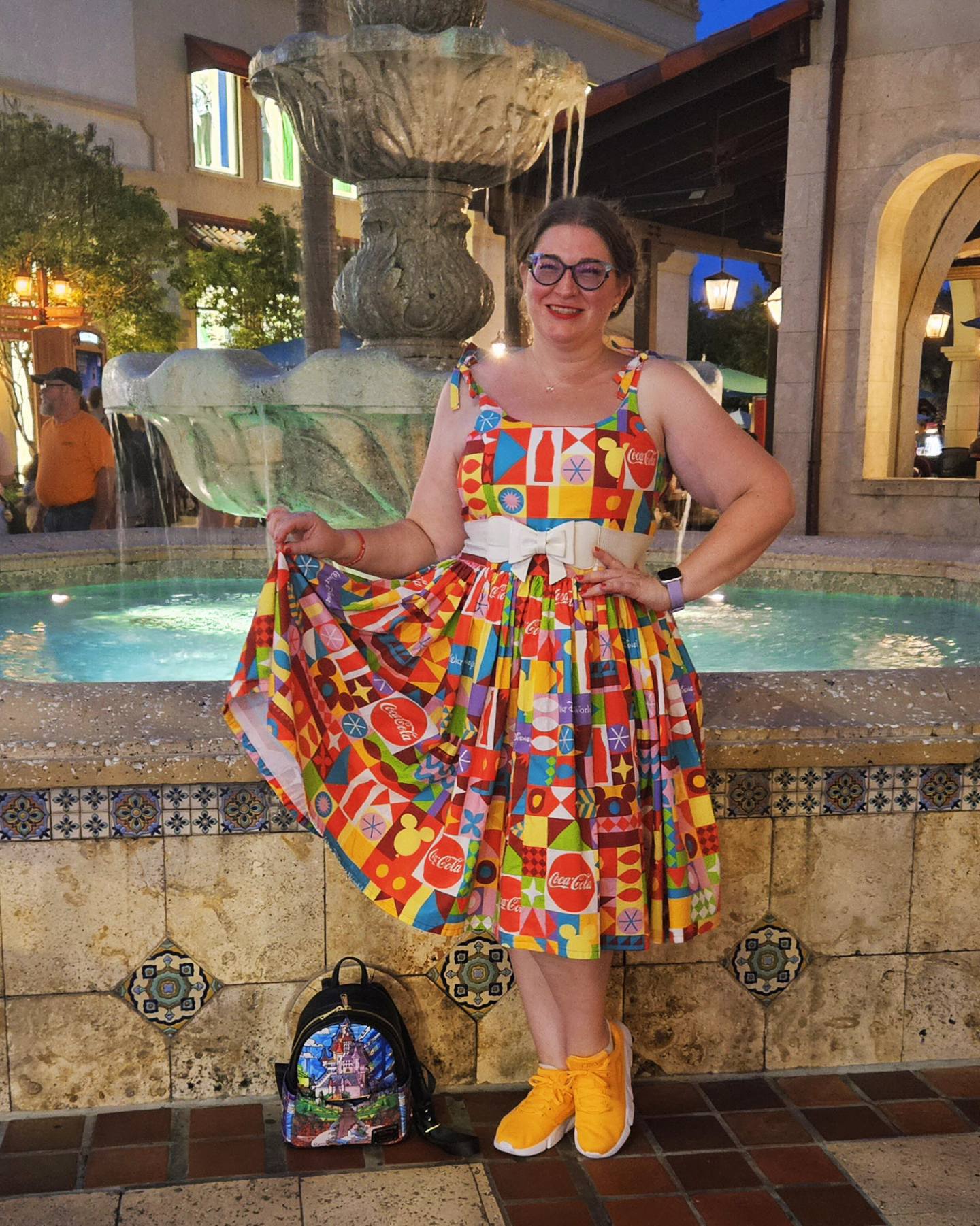 Disney Cup and Plates dress at Epcot and Disney Springs display picture 1