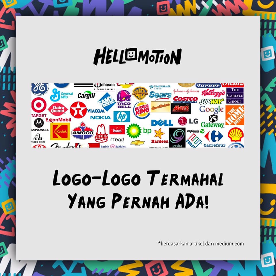 HelloMotion ID - Logo-logo Termahal yang Pernah Ada.... | Facebook