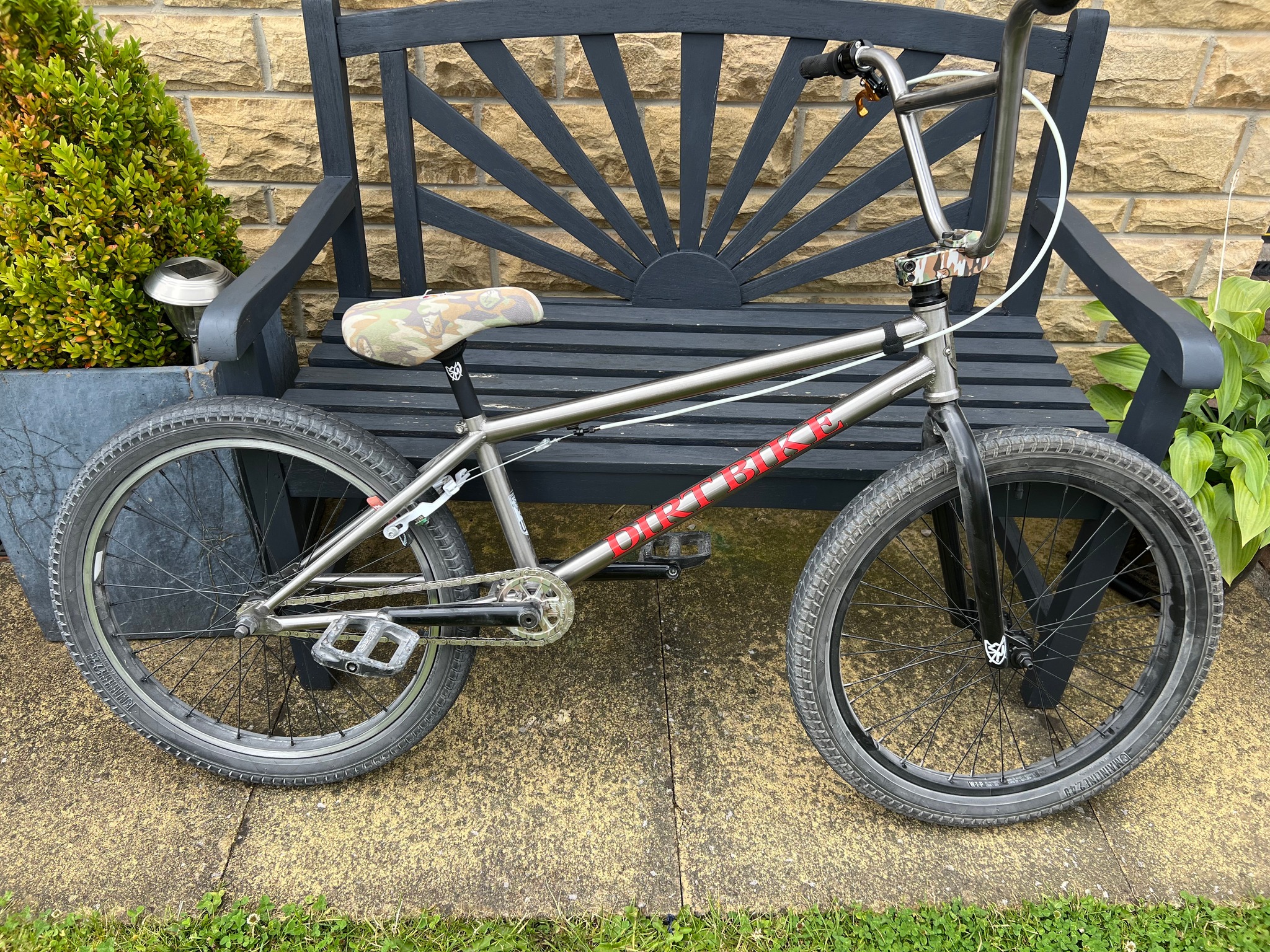 S&M ATF 22-inch BMX bike with custom parts