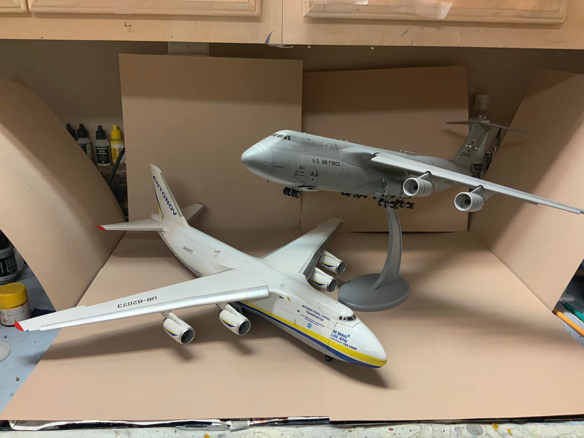 Completion of Roden 1:144 C-5M Super Galaxy Scale Model