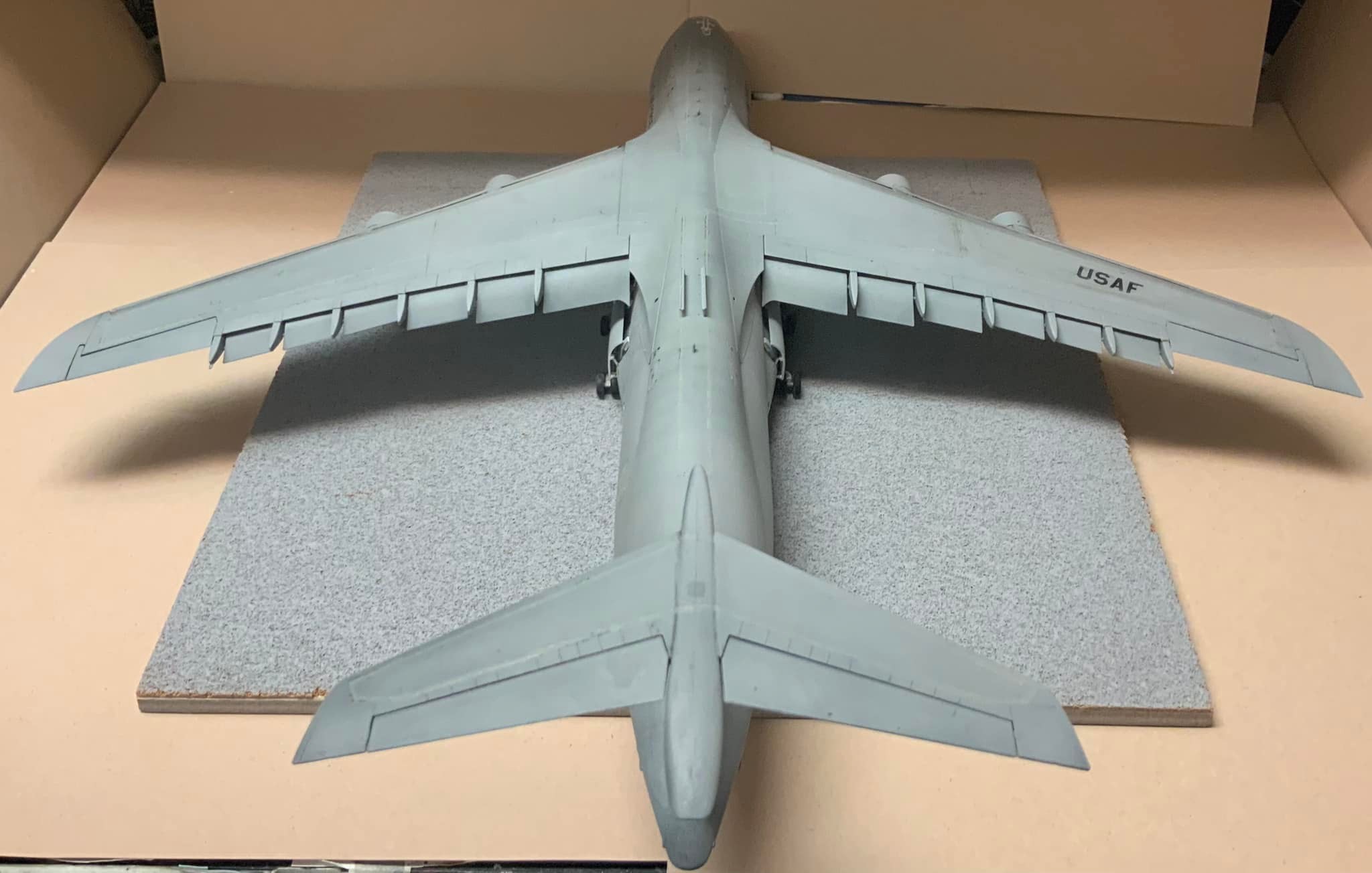 Completion of Roden 1:144 C-5M Super Galaxy Scale Model
