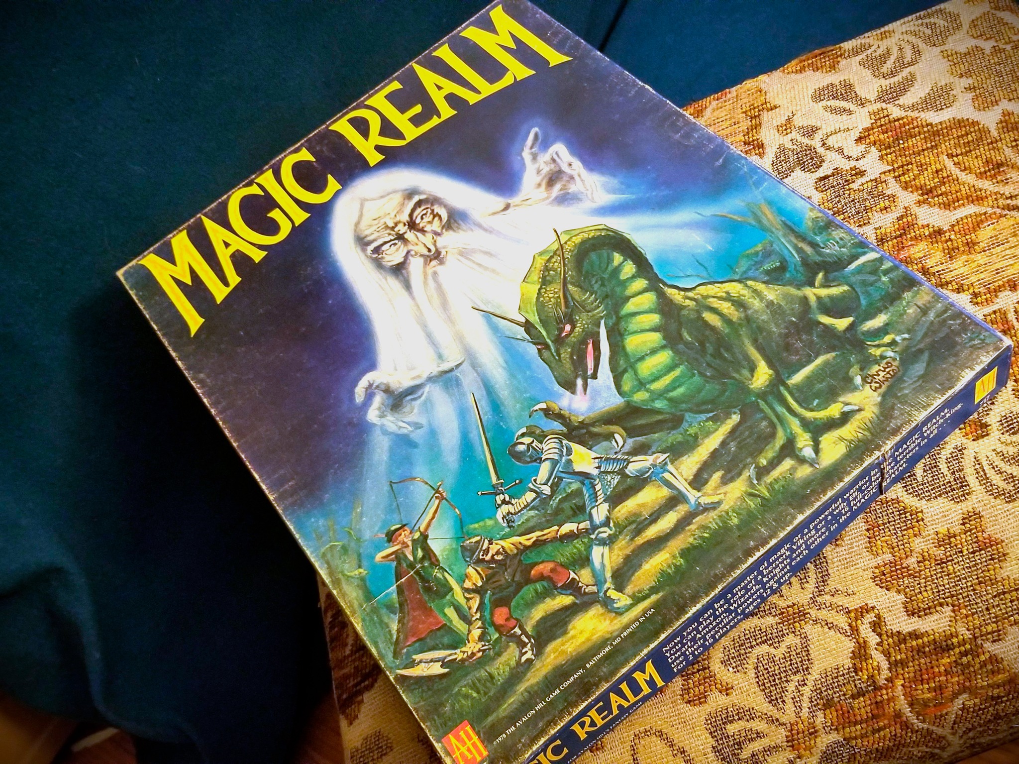 Magic Realm 3.1 Edizione – Gioco Da Tavolo Fantasy RPG – Avalon Hill 1986 – RARO - Foto 2