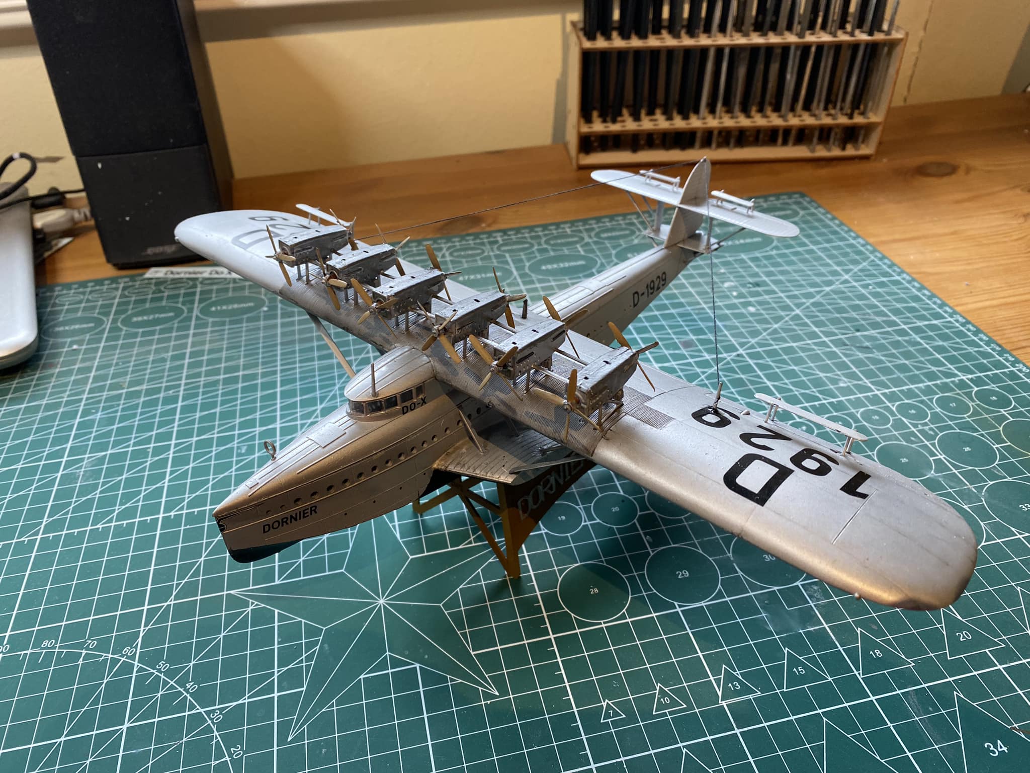 Revell 1/144 ドルニエ　Do-X Revell 1:144 Dornier Do X model from 1930