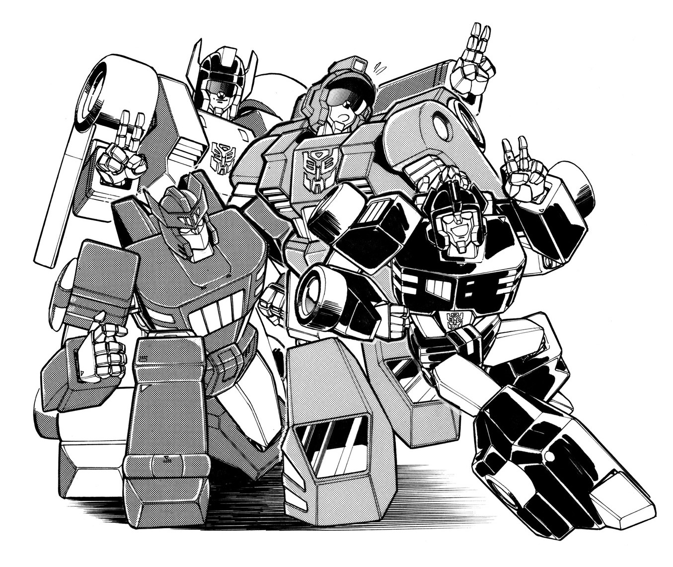 Transformers: Victory - **The Manga - Extras ** June 1989 - 