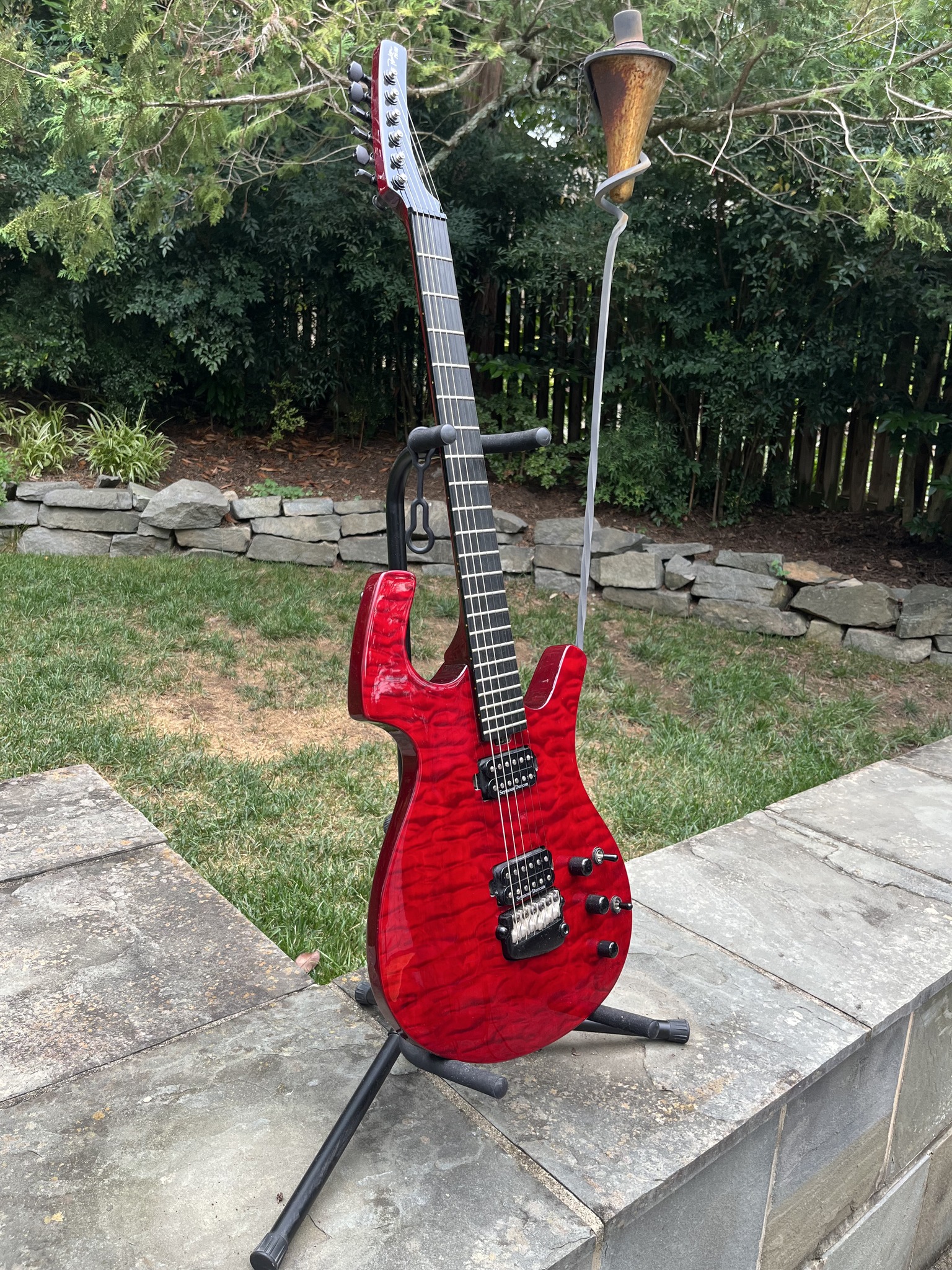 Parker P-44 Pro Electric Guitar for Sale with Seymour Duncan Pickups