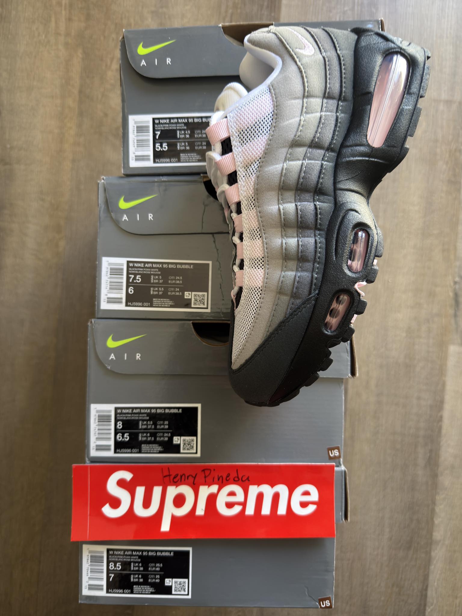 Nike Air Max 95 OG Pink Foam for sale