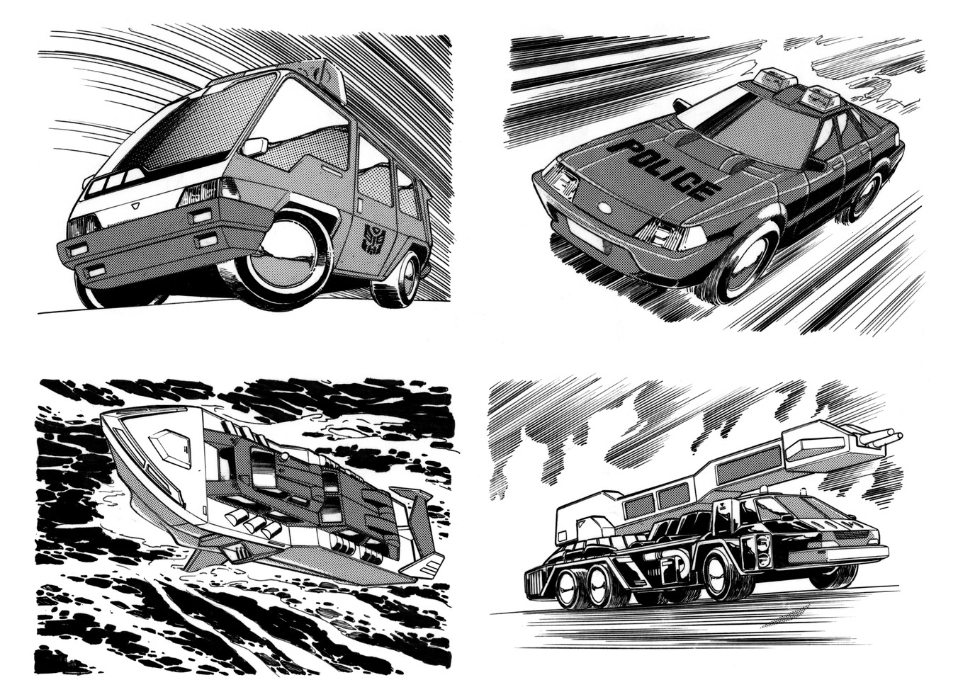 Transformers: Victory - **The Manga - Extras **June 1989 - 