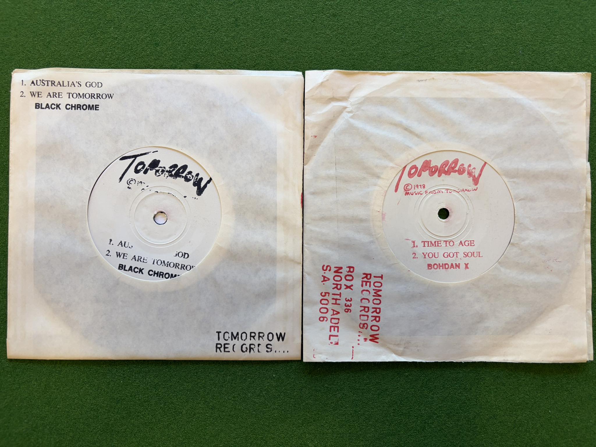 Razar - Stamp out Disco Incredible rare Punk 7