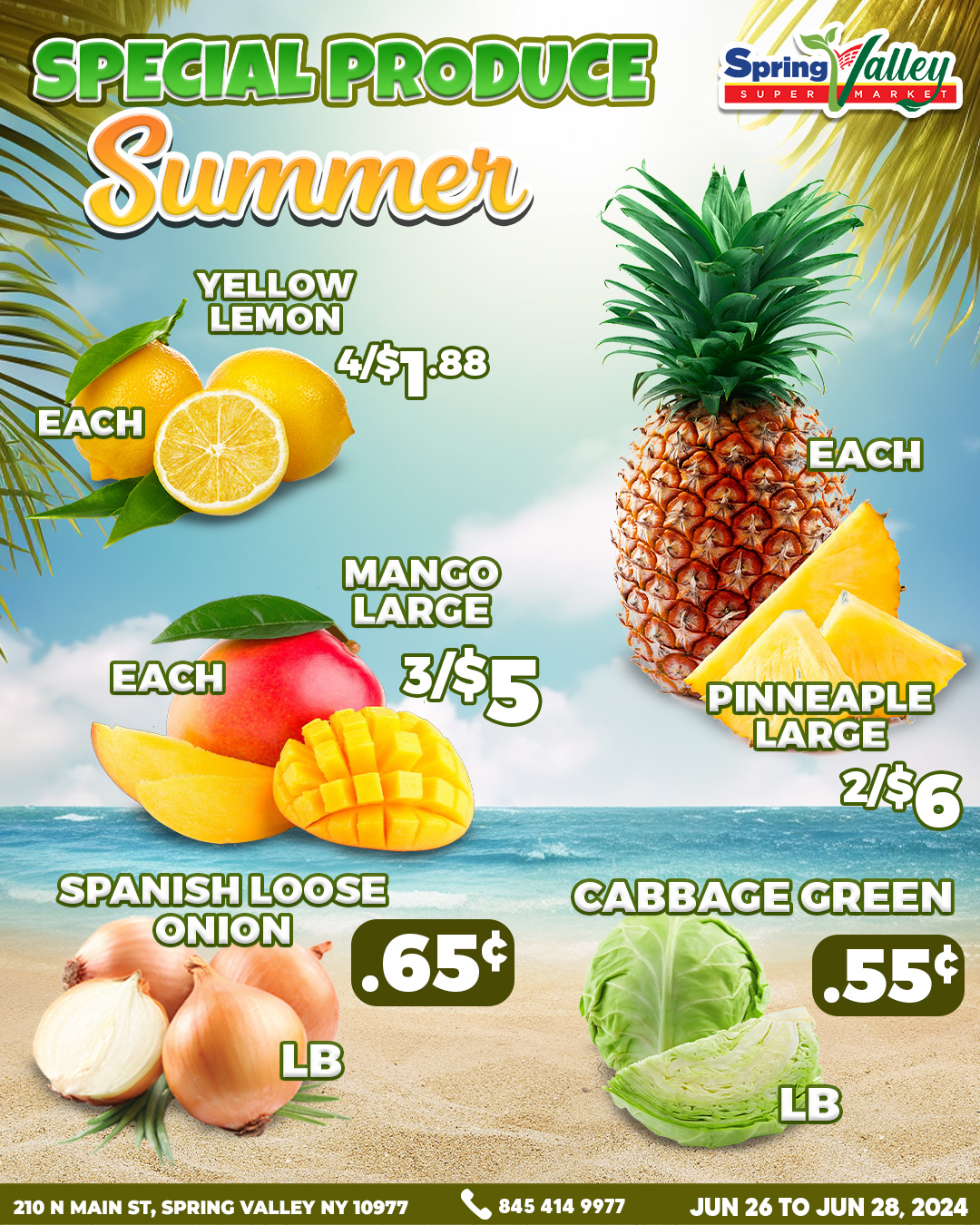 ¡Disfruta del verano con la... - Spring Valley Supermarket
