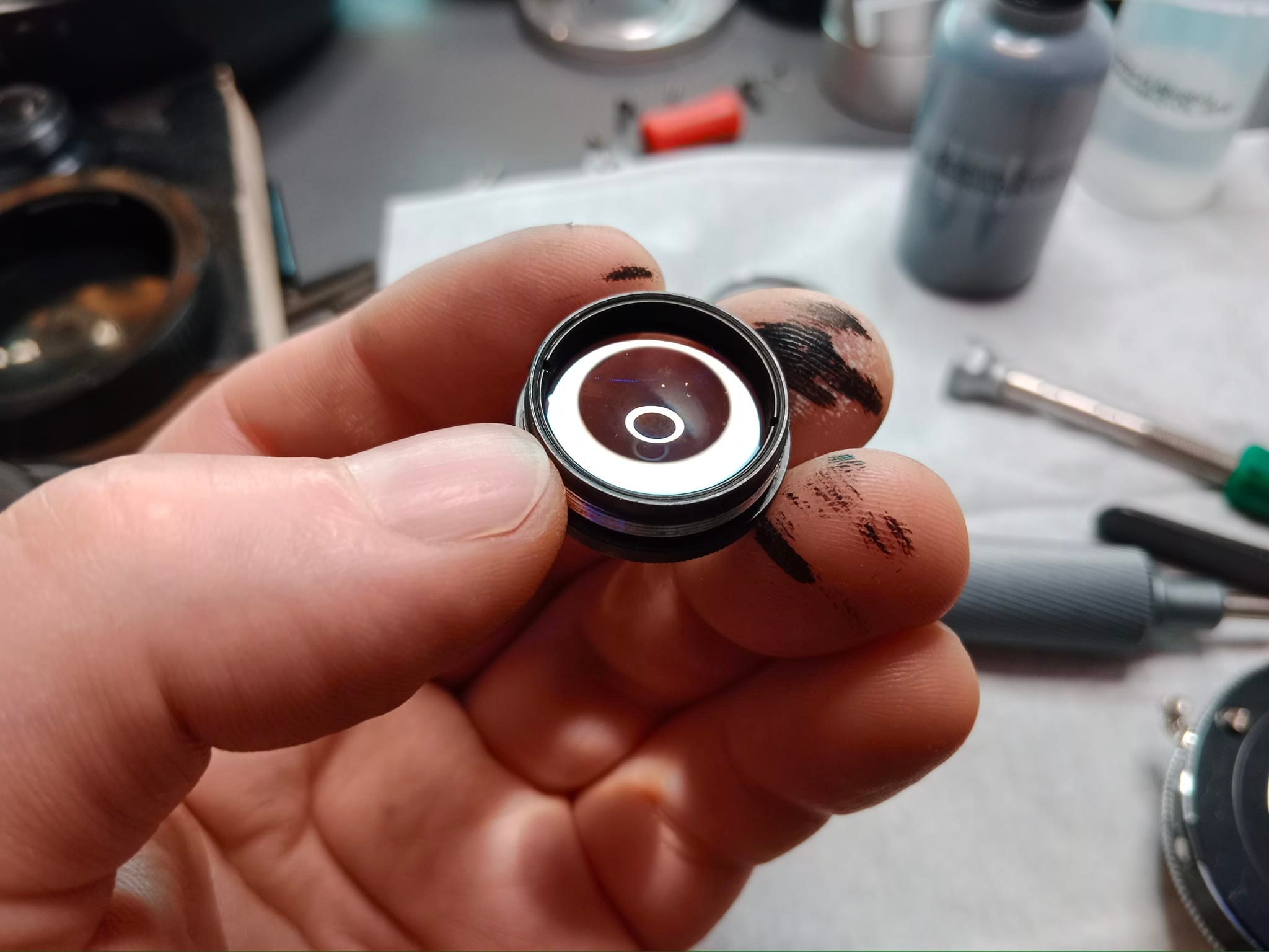 Can a neglected Zeiss Ikon Novar Anastigmat 75mm f3.5 lens be