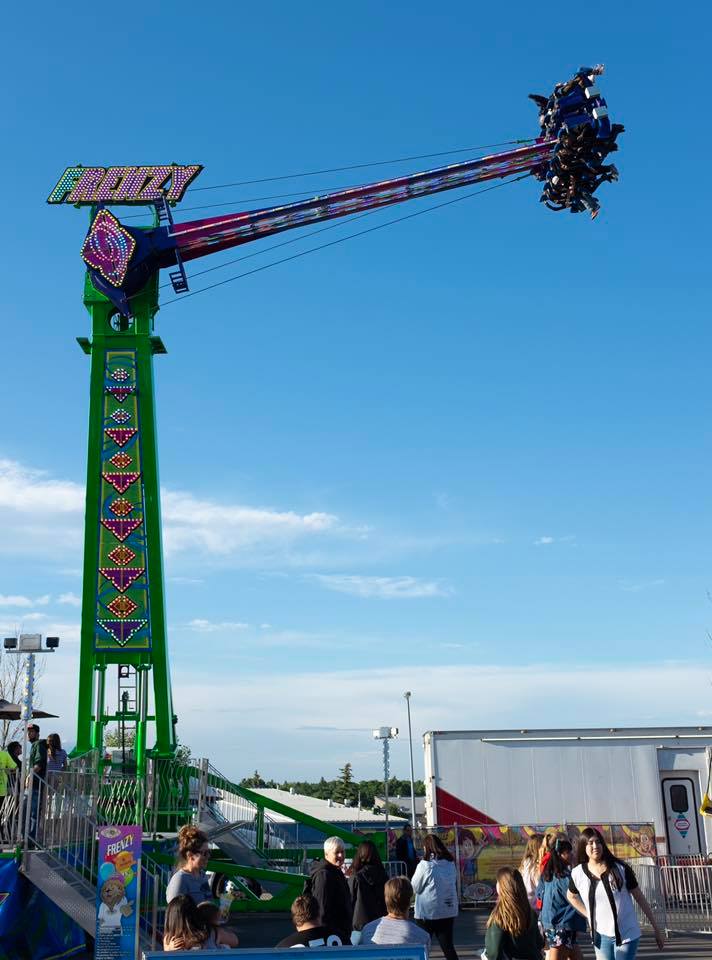 Have you been on the BRAND NEW “Frenzy” ride on the Midway? You
