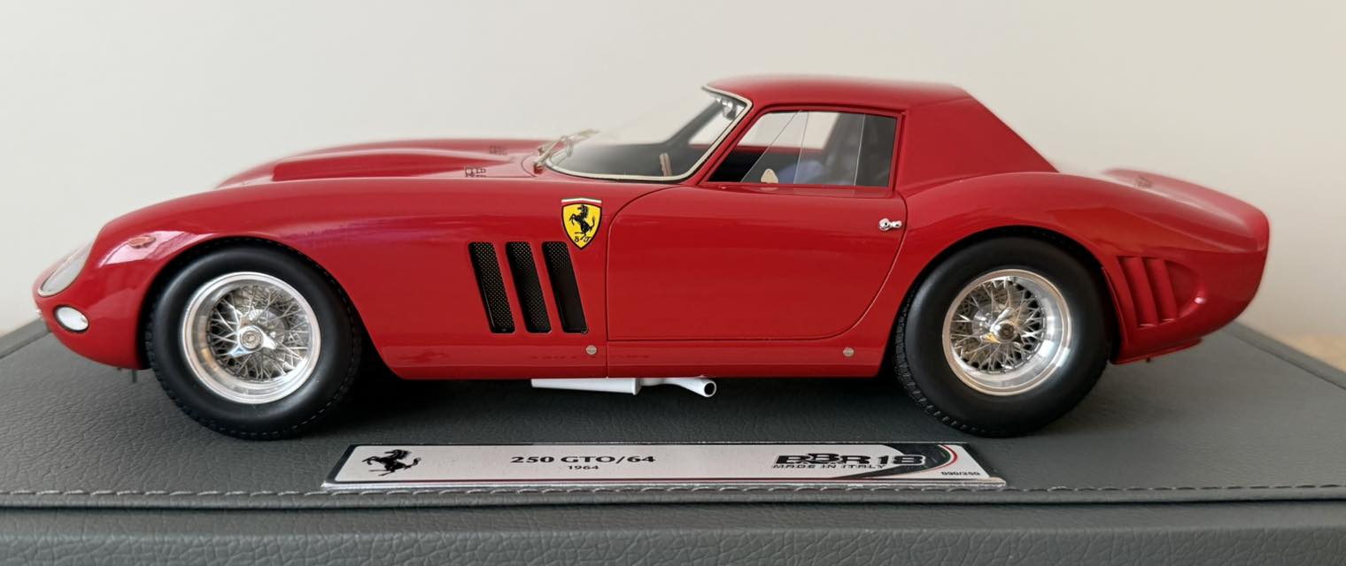 Ferrari 250 GTO 1964 1:18 - BBR De እኝ 250CT0/04 250 GT0/64