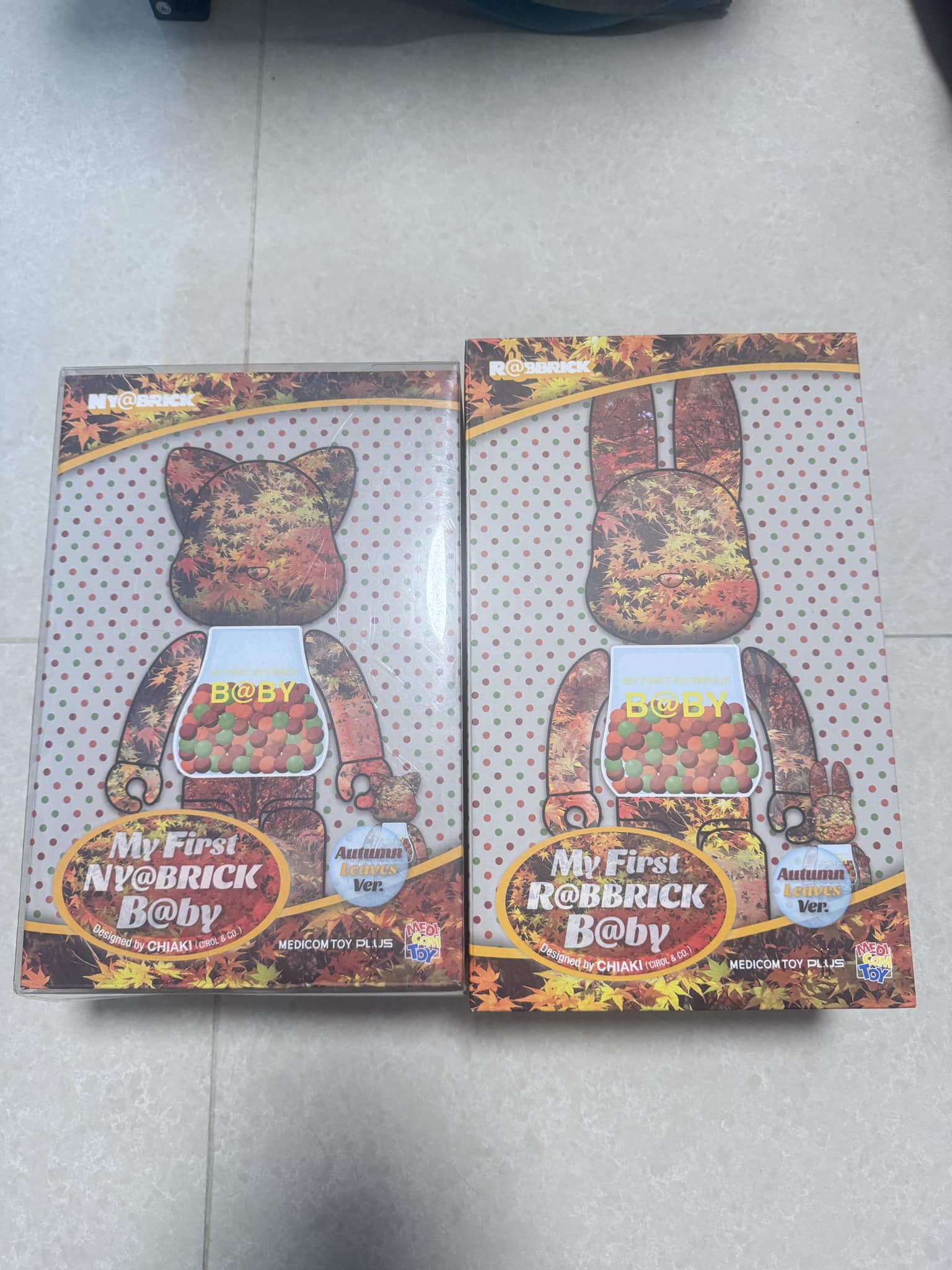 Bearbrick 400% & 100% 秋葉 My First Baby $800@1 （已售）