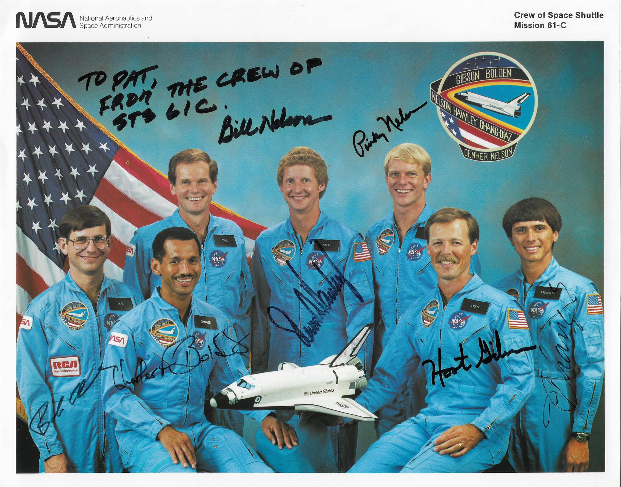 January 12th - on this day in 1986, Space Shuttle Columbia
