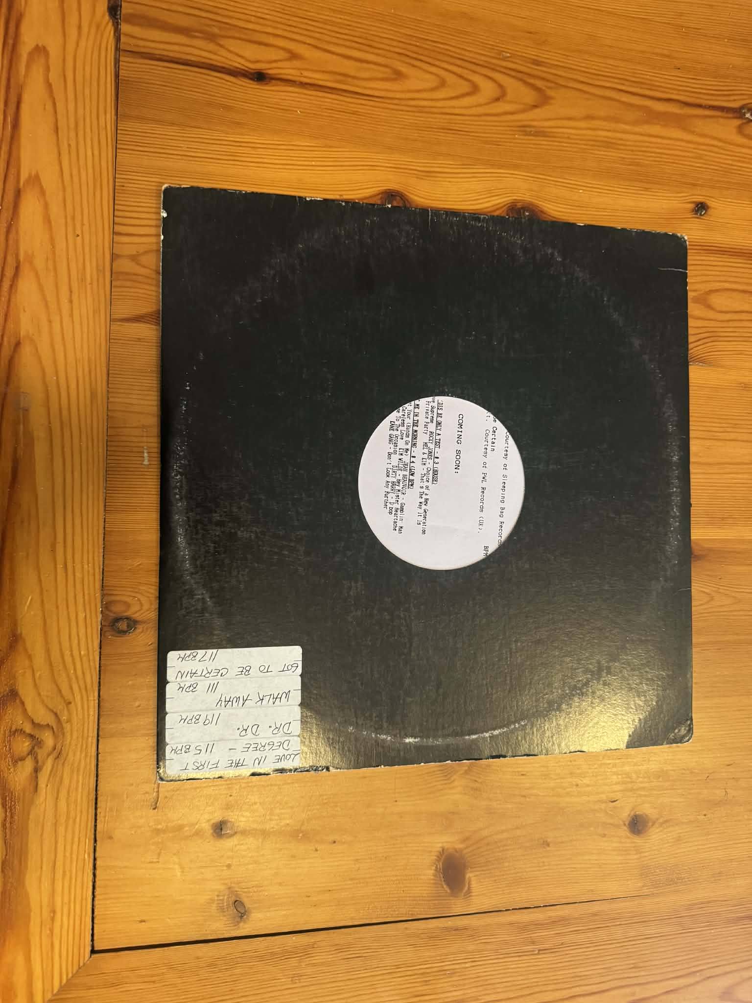 3House TERMINAL 3 LP Record, New and Unopened