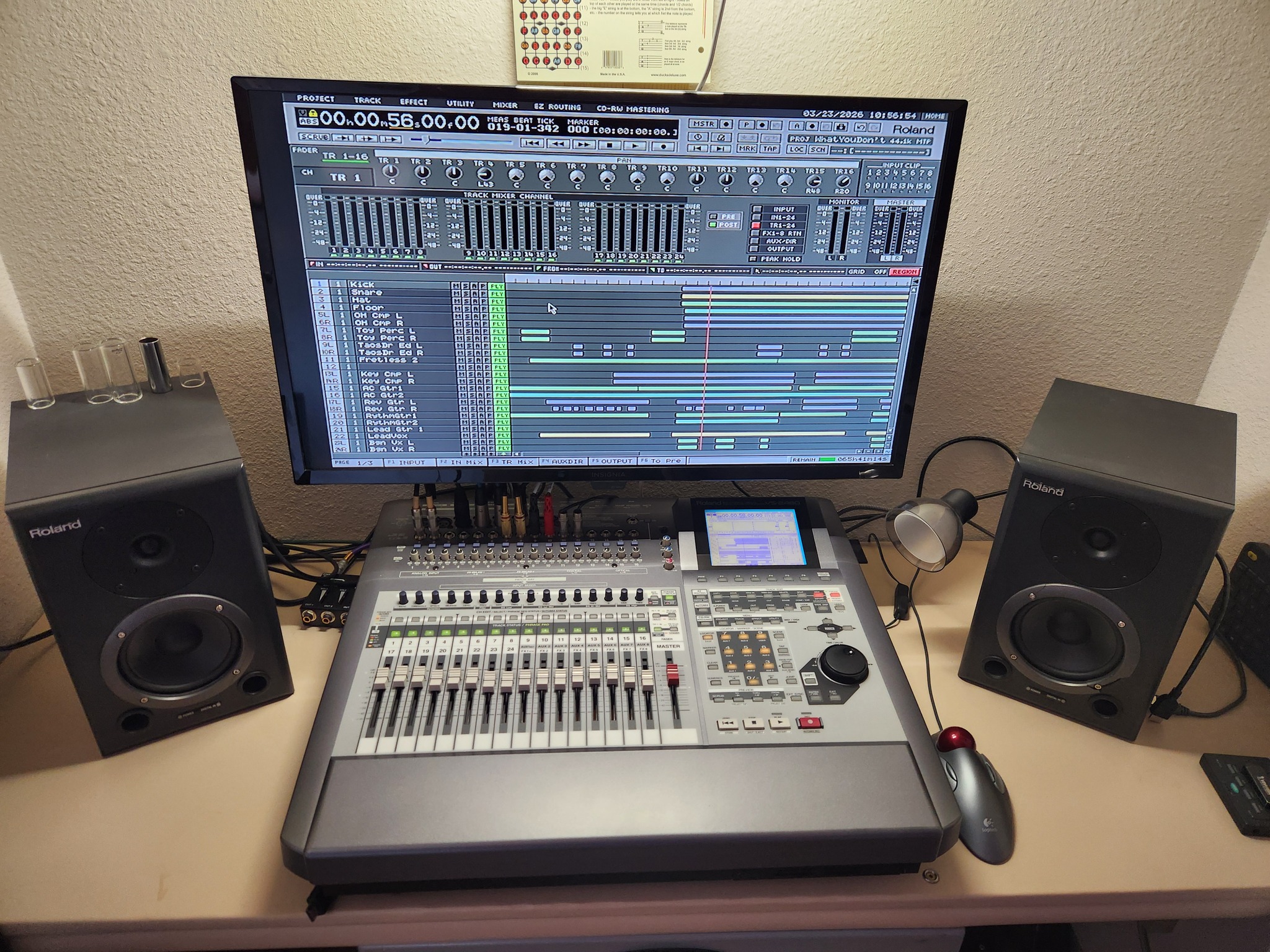 Roland VS-2480 24 Bit / 24 Track Digital Studio Workstation