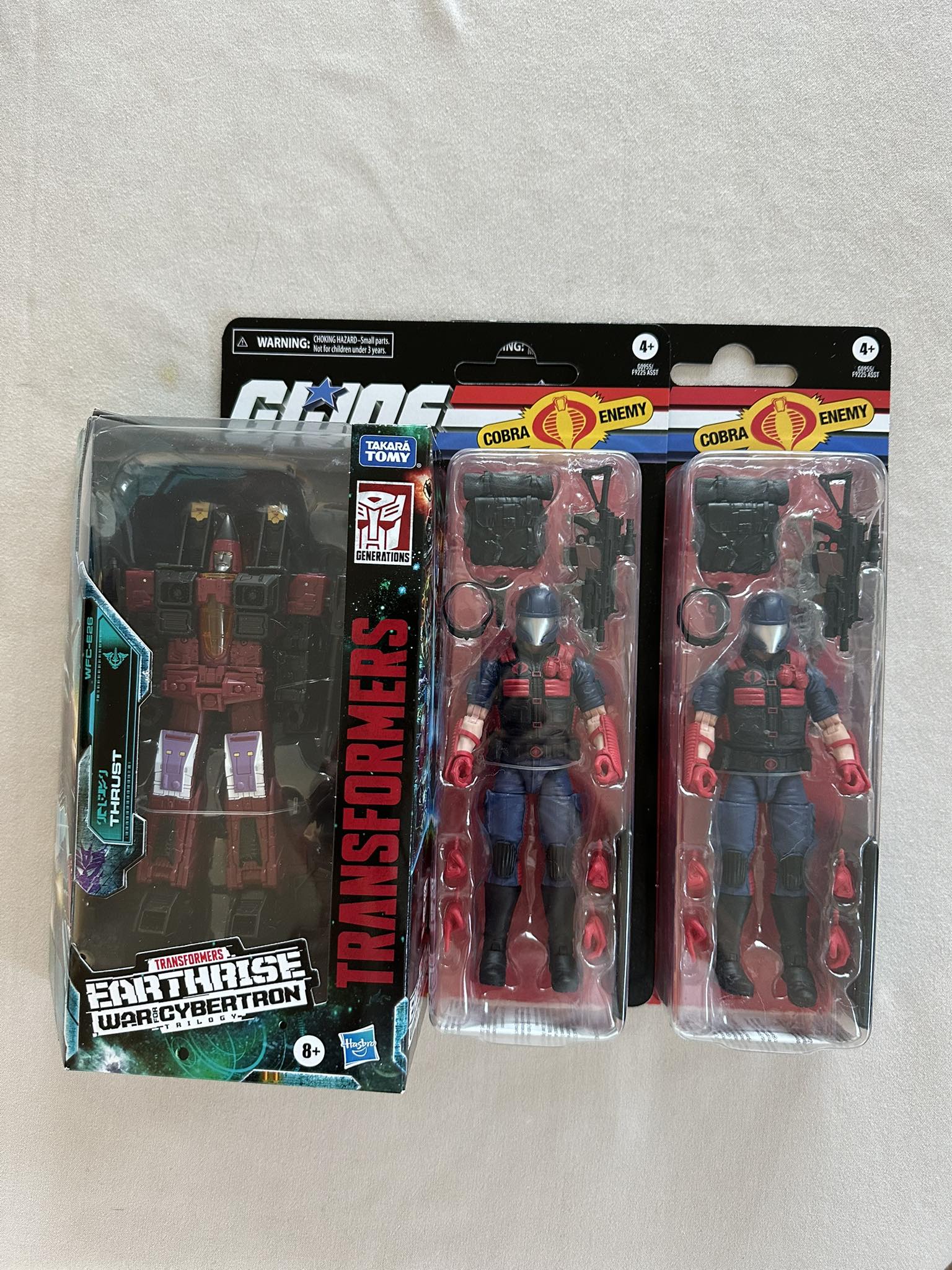  3ピース　ストック Finally got Thrust (on sale) to go with Dirge and Ramjet.