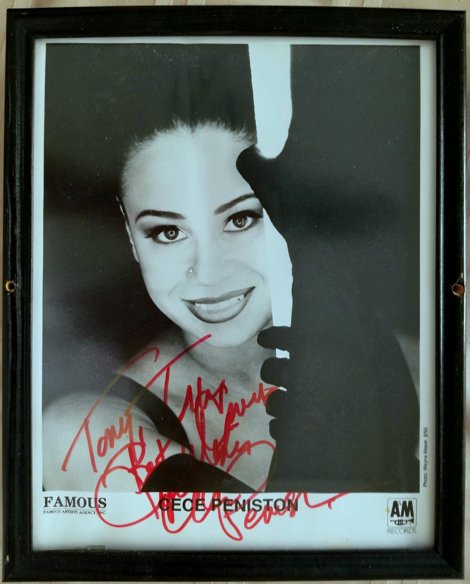 Tony - CECE PENISTON Another one of the great chart topping artist that ...