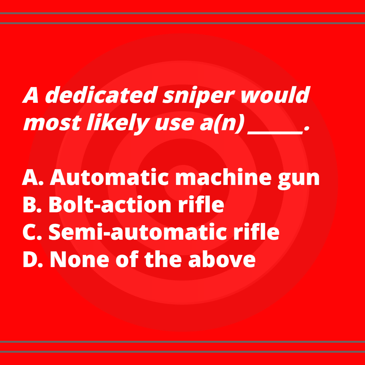 A & S Indoor Pistol Range - Let's see how well you know your guns. Give ...