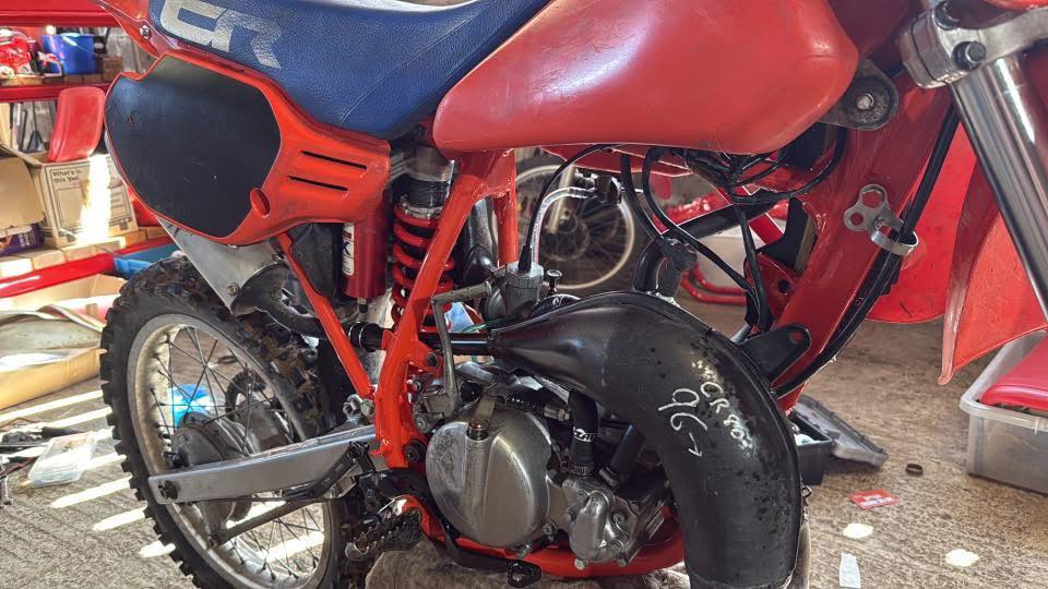 Honda CR80 R2F with Eric Gorr tuned engine