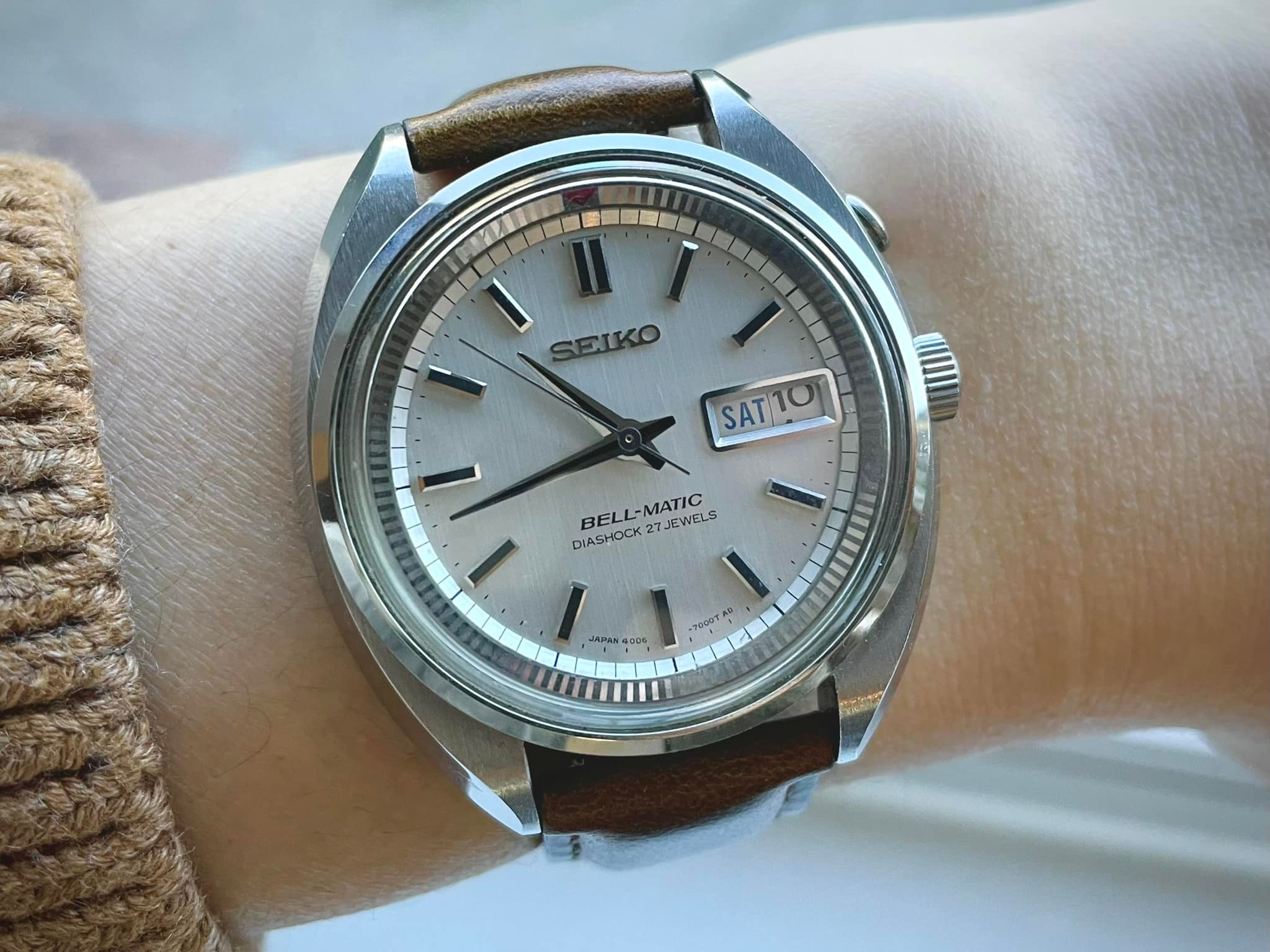 Finally found this beauty to complete the collection. Seiko 4006 