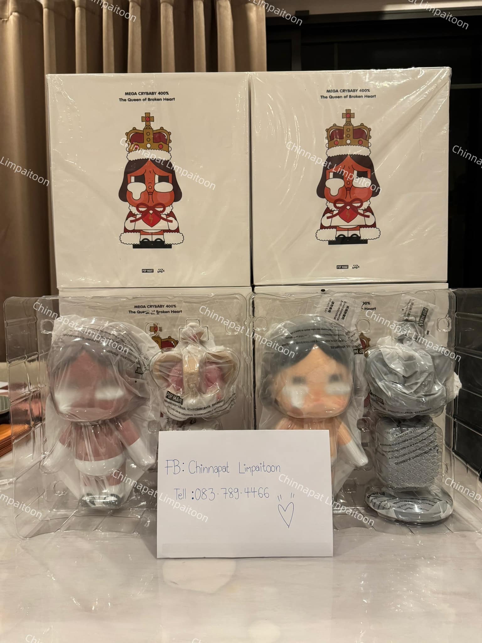 ขออนุญาตปล่อยน้องครับ ‼️ พร้อมส่ง ‼️ Mega Crybaby 400% (เช็ค 