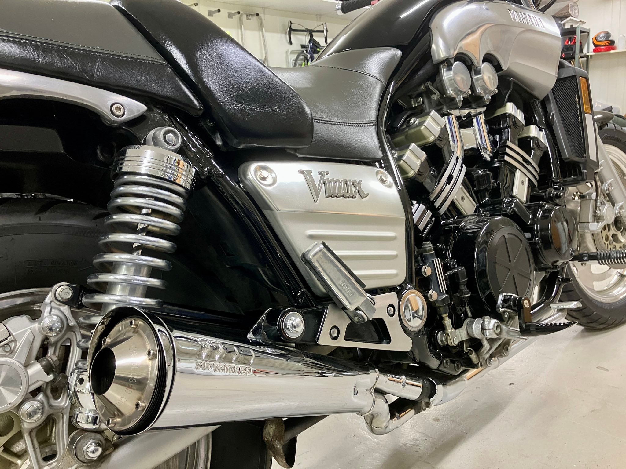 Supertrapp slip-on exhaust for Yamaha Vmax