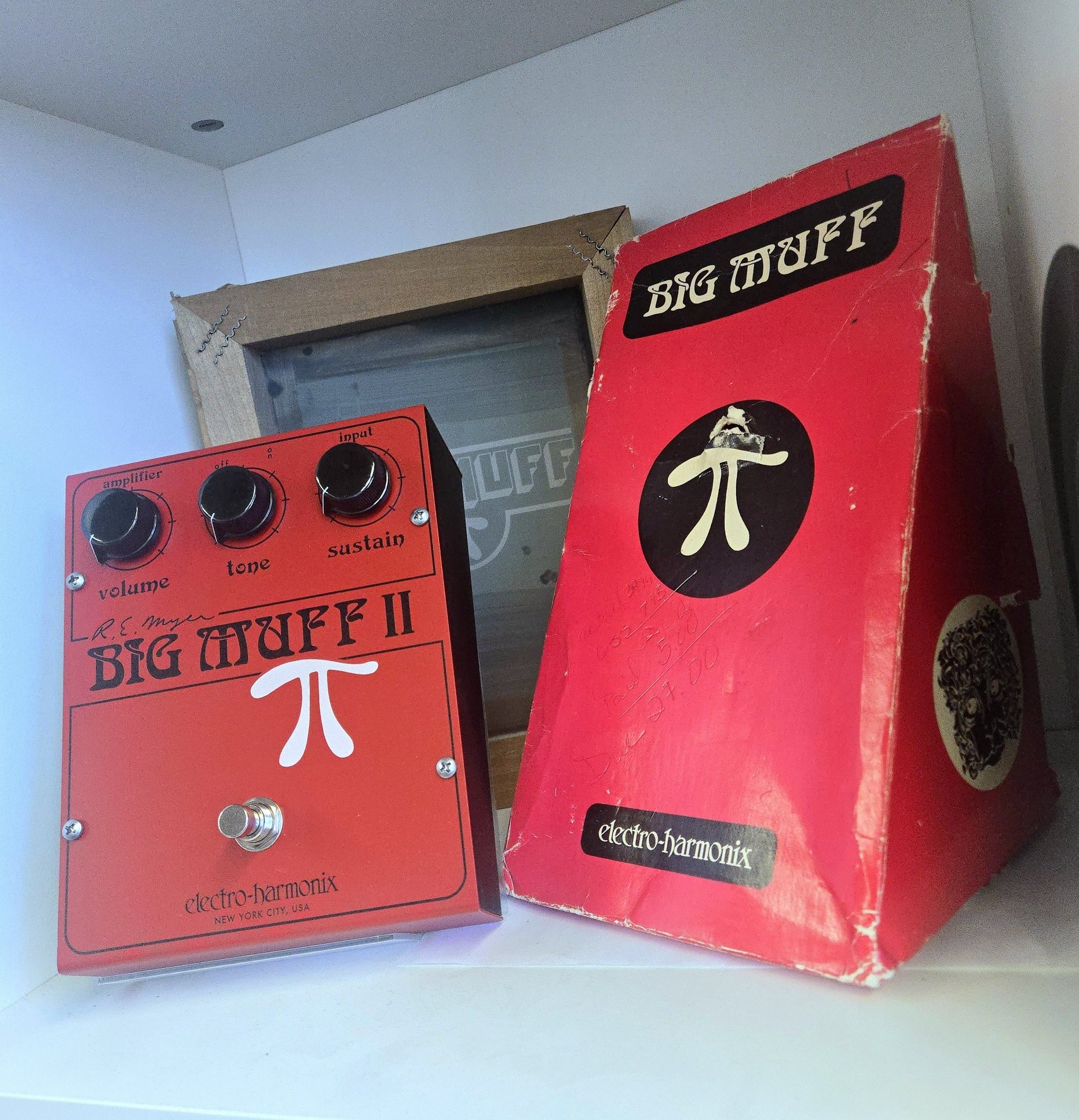 Upcoming project, the legendary Big Muff Ram's Head.