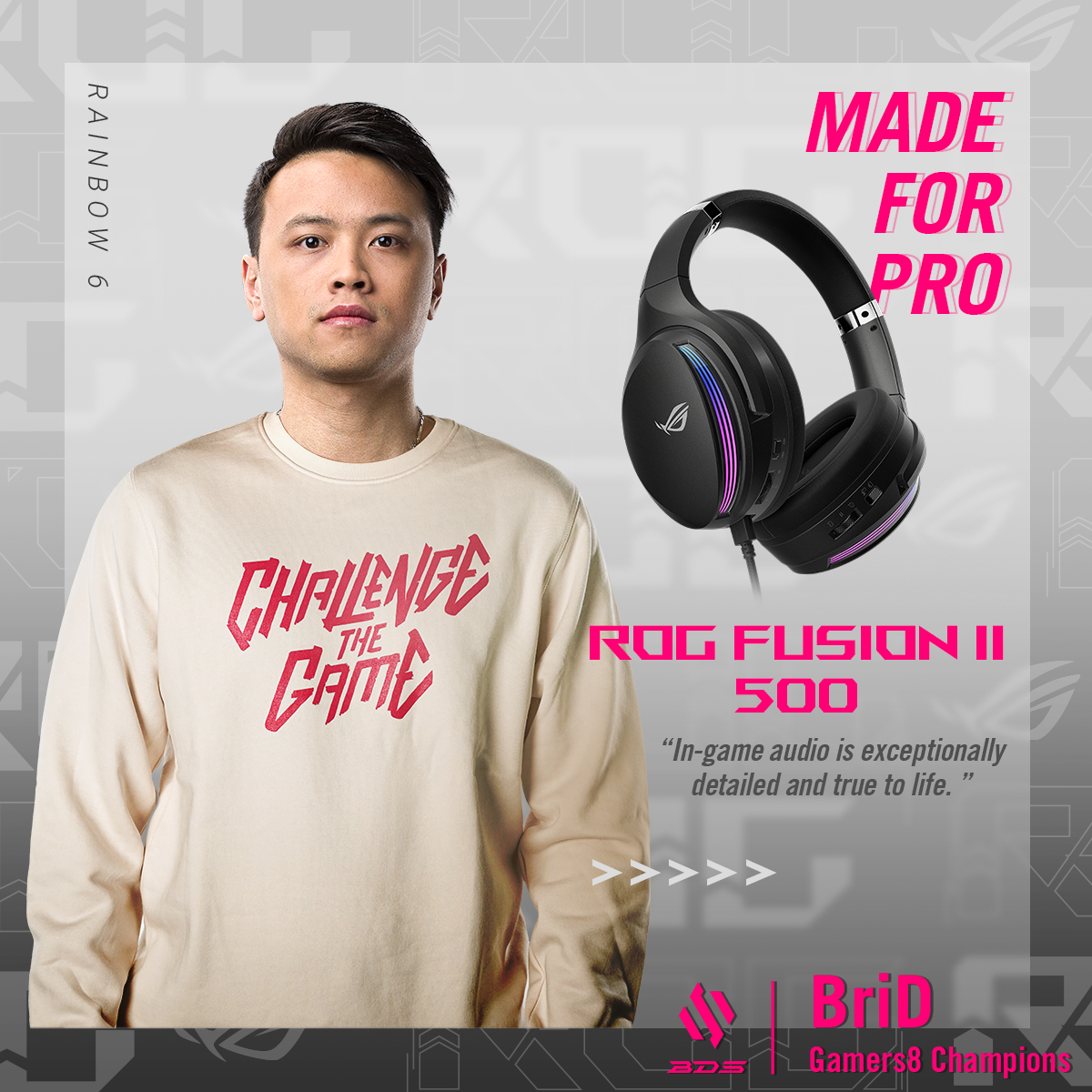ROG official sponsor for Team... - ASUS Republic of Gamers