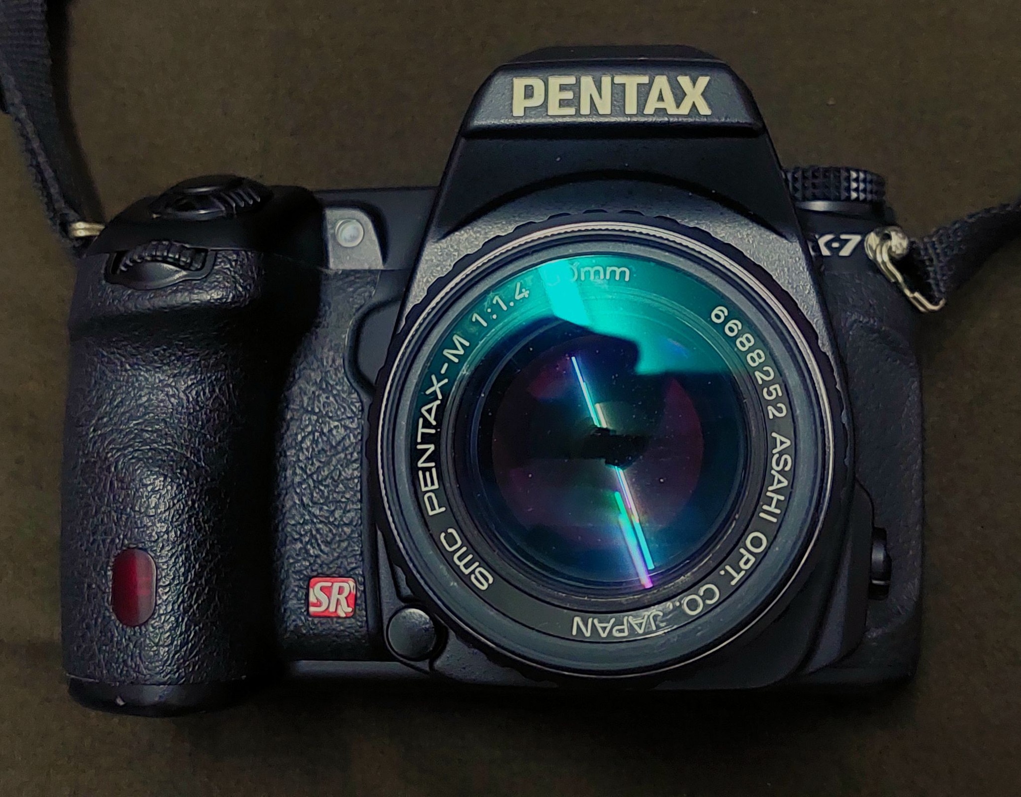 SMC pentax M 50mm f:1.4 oN Pentax K-01