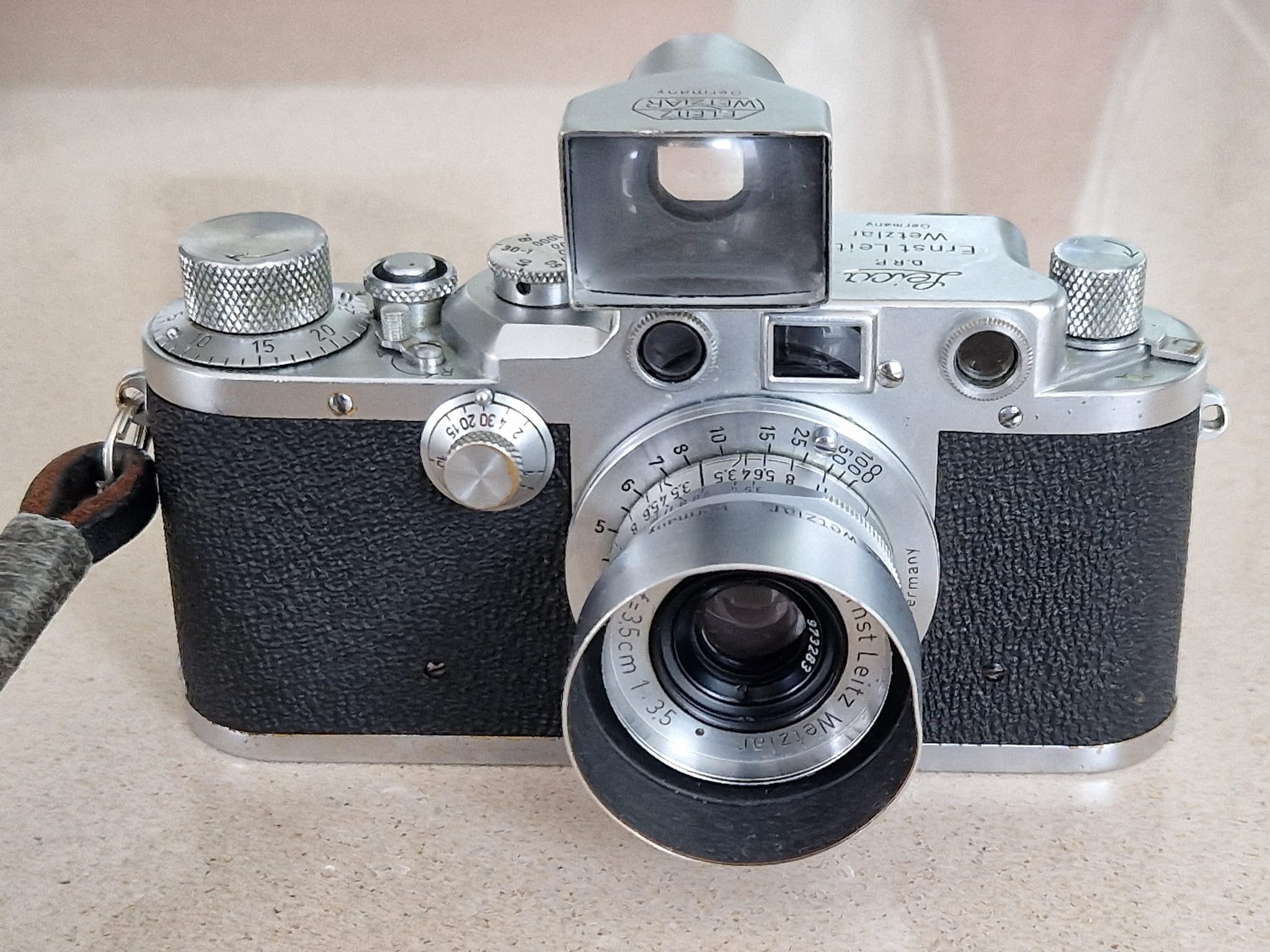 1947 Leica IIIC with Industar-22 lens photos
