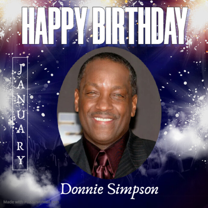 The National - HAPPY BIRTHDAY Donnie Simpson, longtime radio DJ as well ...