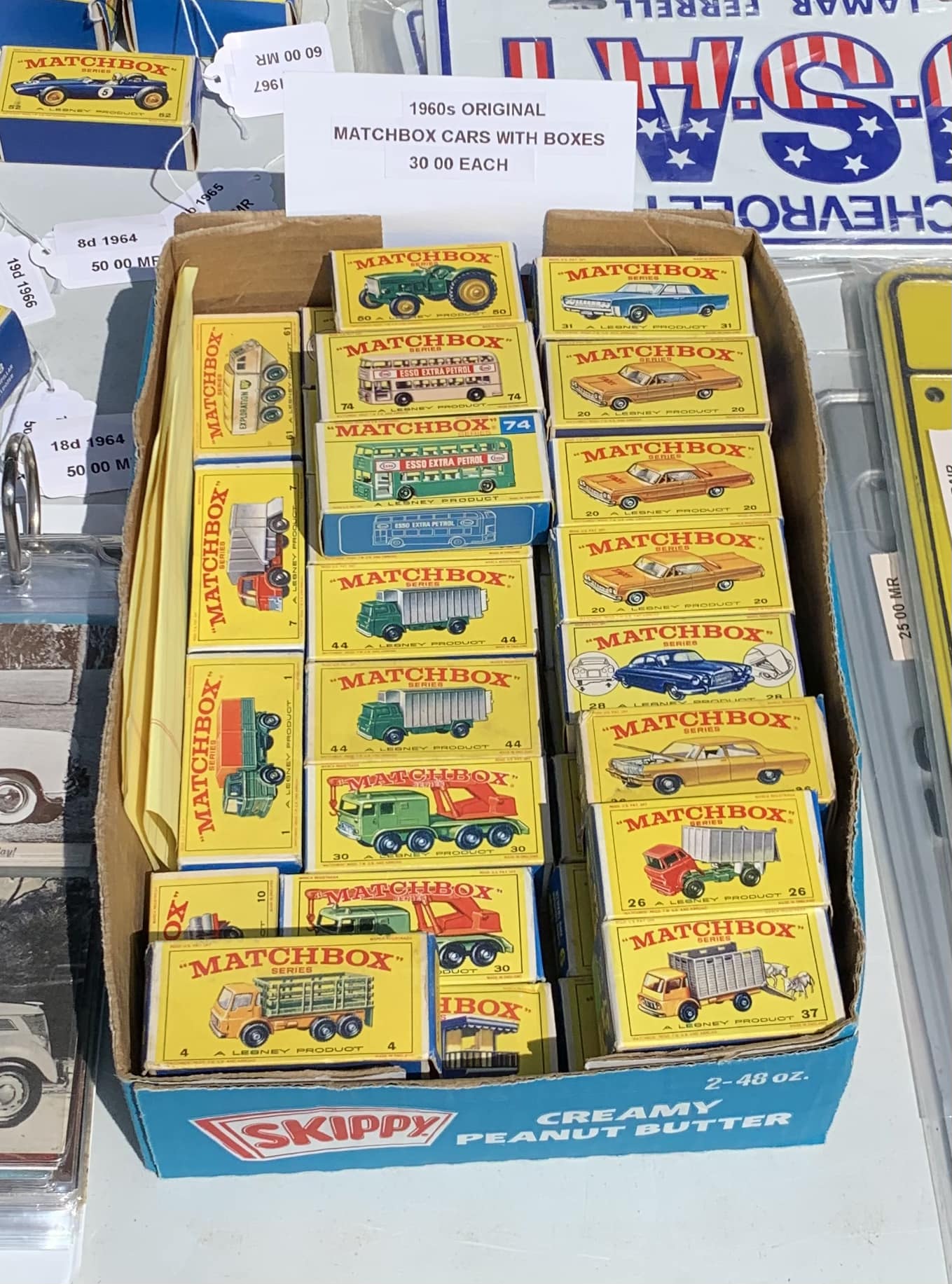 Saw these 60 era Matchbox new in box at a car show today.