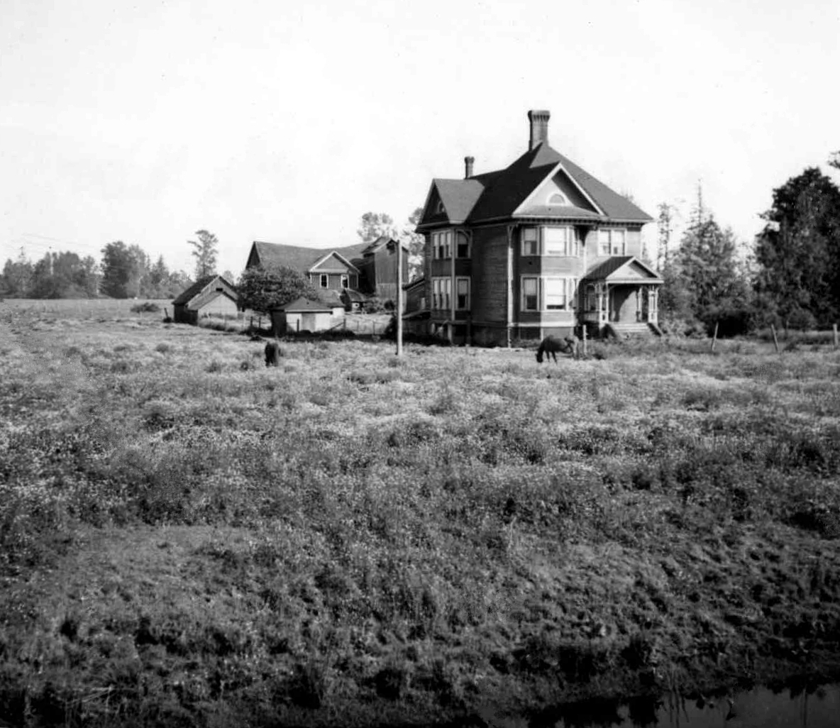 This Old BC House | An old farmhouse in rural Surrey, BC, circa May ...