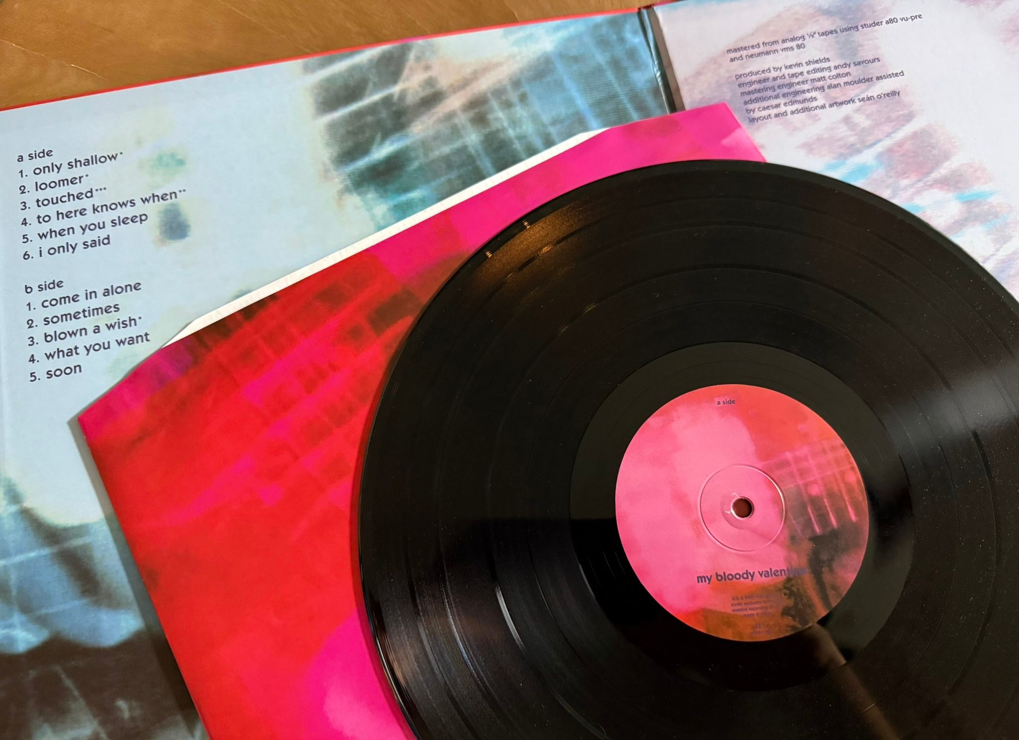 My Bloody Valentine Loveless 1991 UK pressing at Quimper Sound Records
