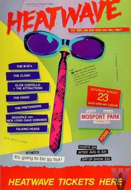 Who attended the 1980 Epic Heatwave festival? | Boston, MA