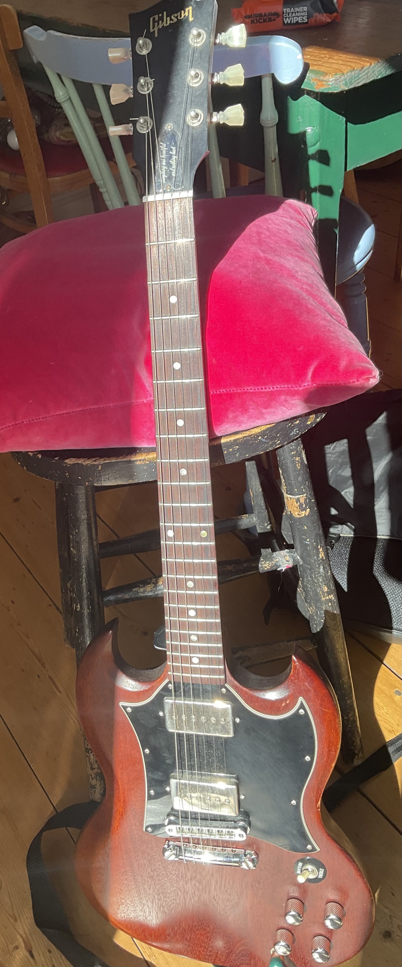 Gibson SG with Phat Cat P90s