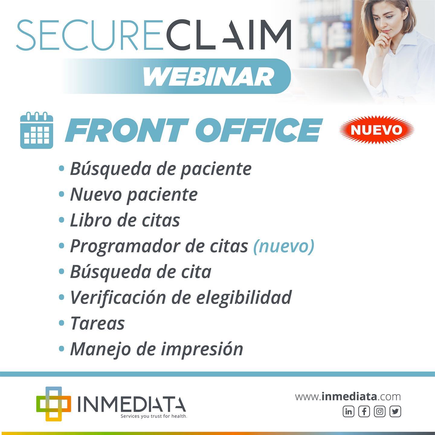 Los #webinars de #Inmediata les... - Inmediata Health Group | Facebook
