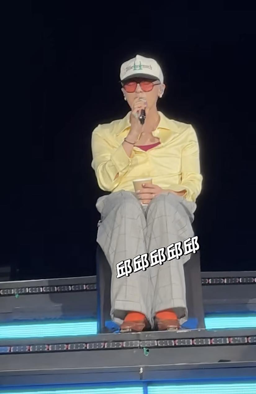 Kuala Lumpur concert day 2 soundcheck cute in yellow ctto