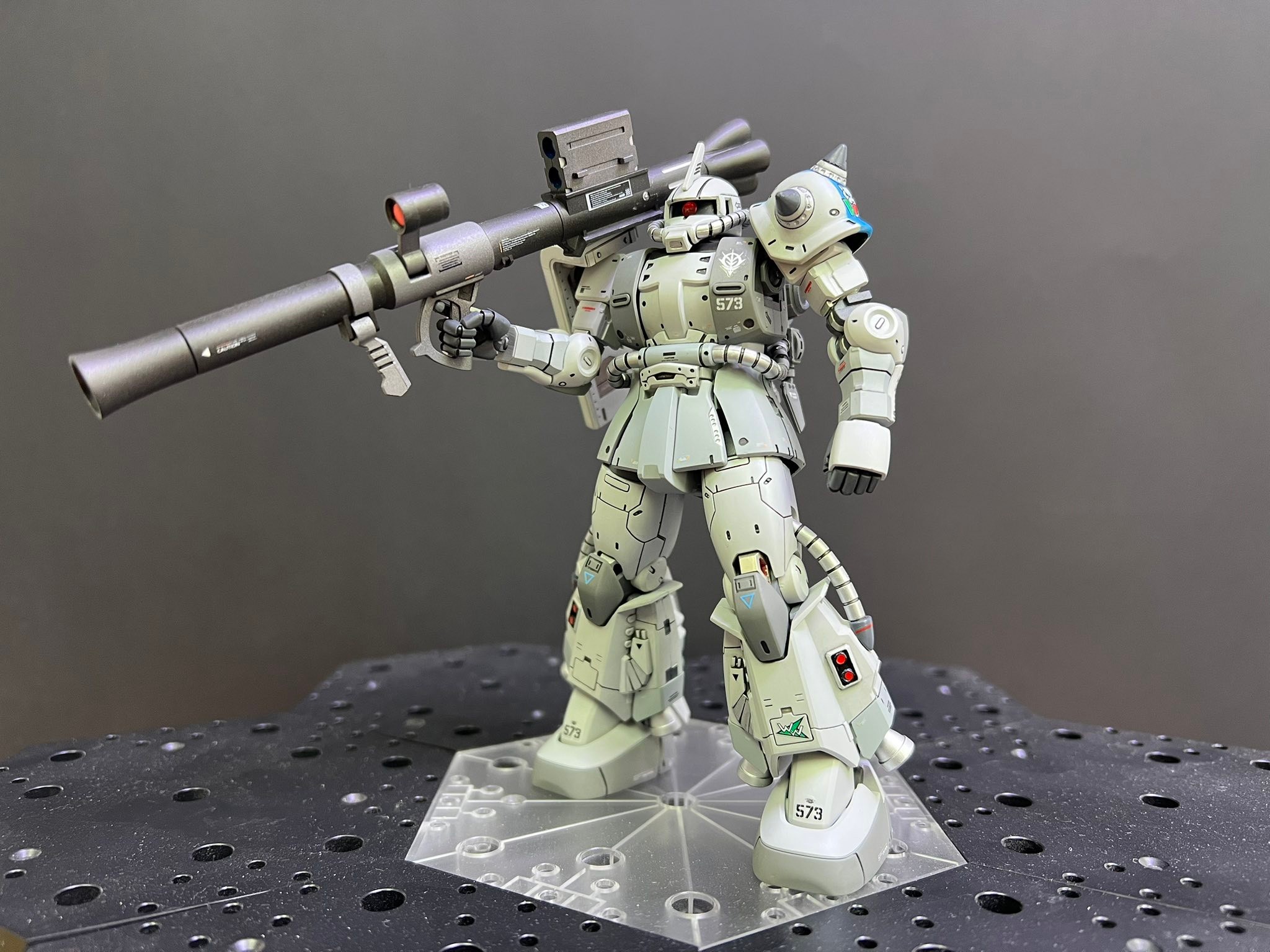 MG 1/100 MS-06R-1 Shin Matsunaga Zaku II [WIP] New build of the MS