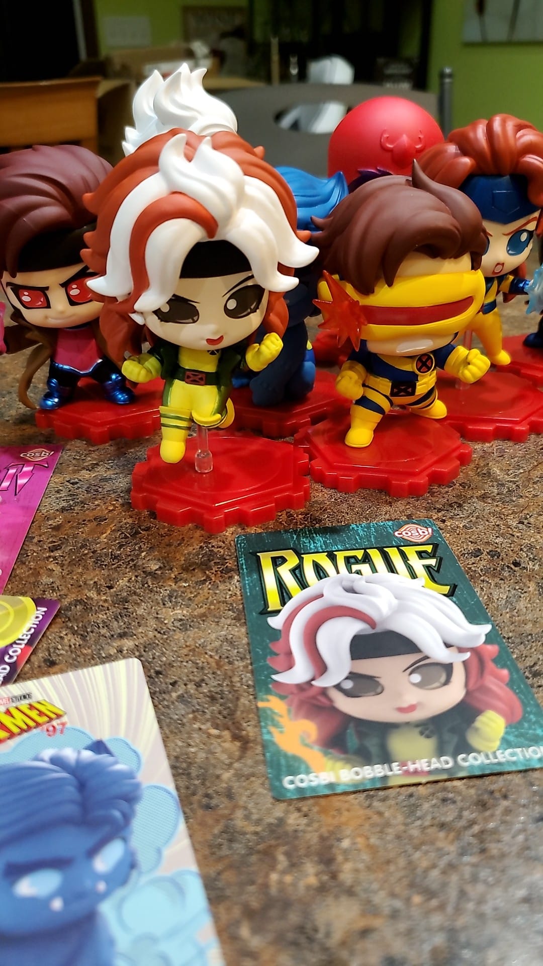 Cosbi X-Men '97 Rogue bobblehead is out. I ordered a full case.