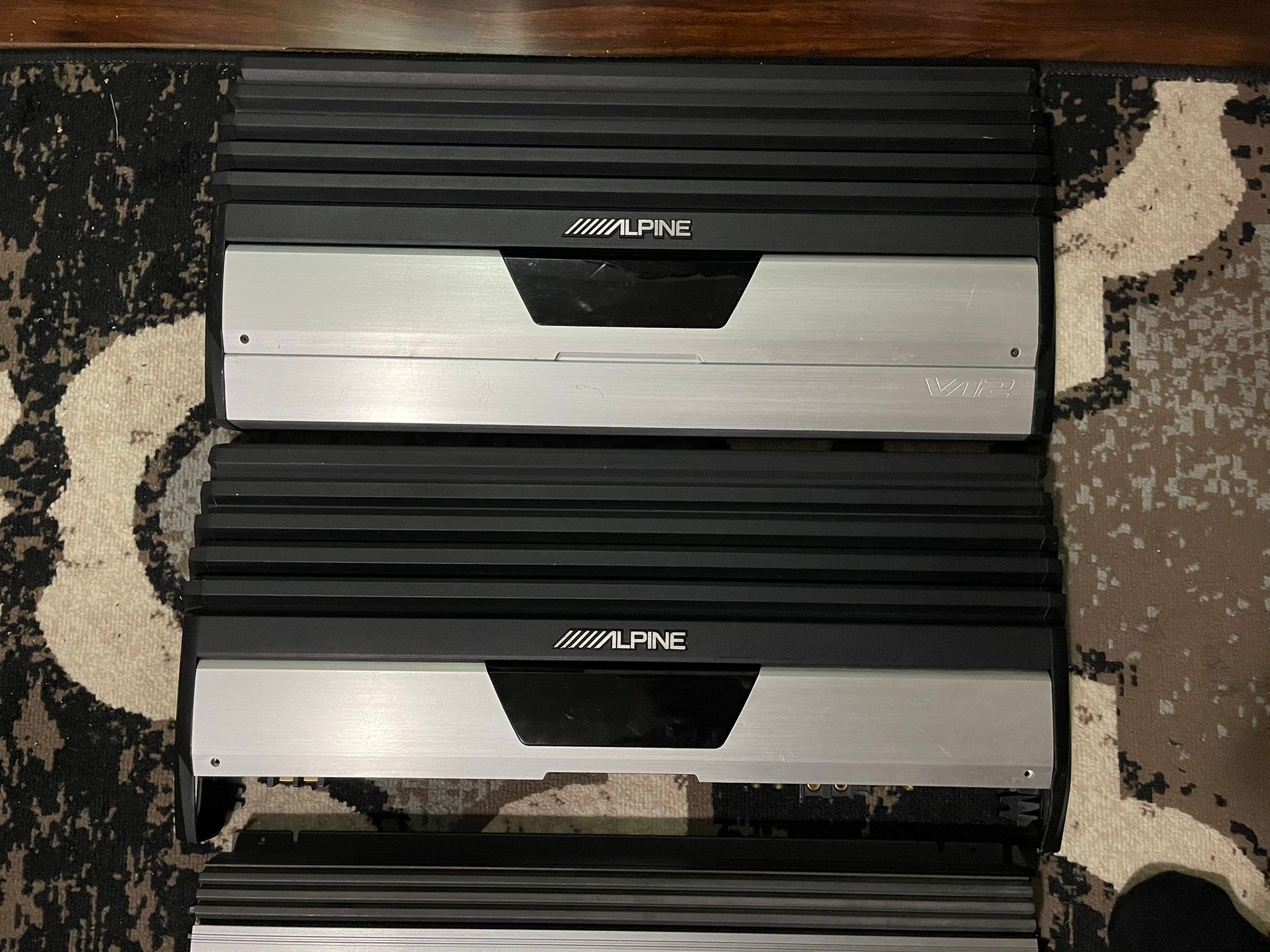 Restored Alpine MRD-M1000 amplifier