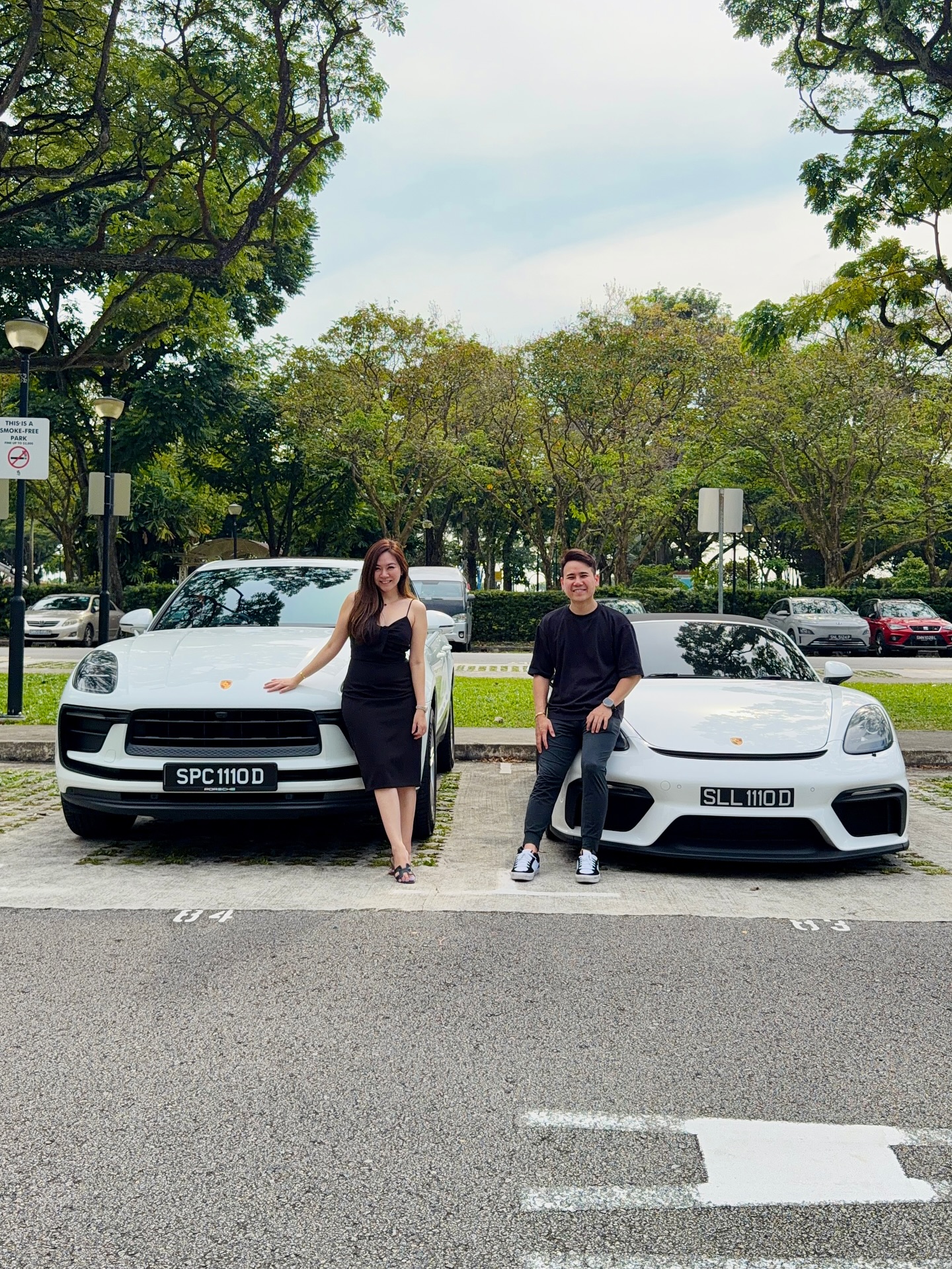 Dane - 11/10/25 — the perfect date for 1110 🤍 Two Porsches. Same plate ...