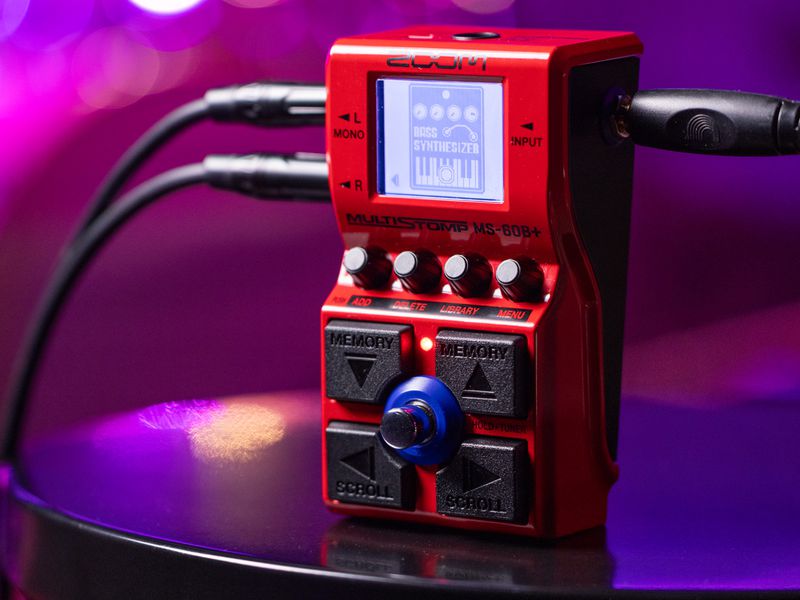 Zoom MS-60B+ Pedal Firmware Update for Bass Players