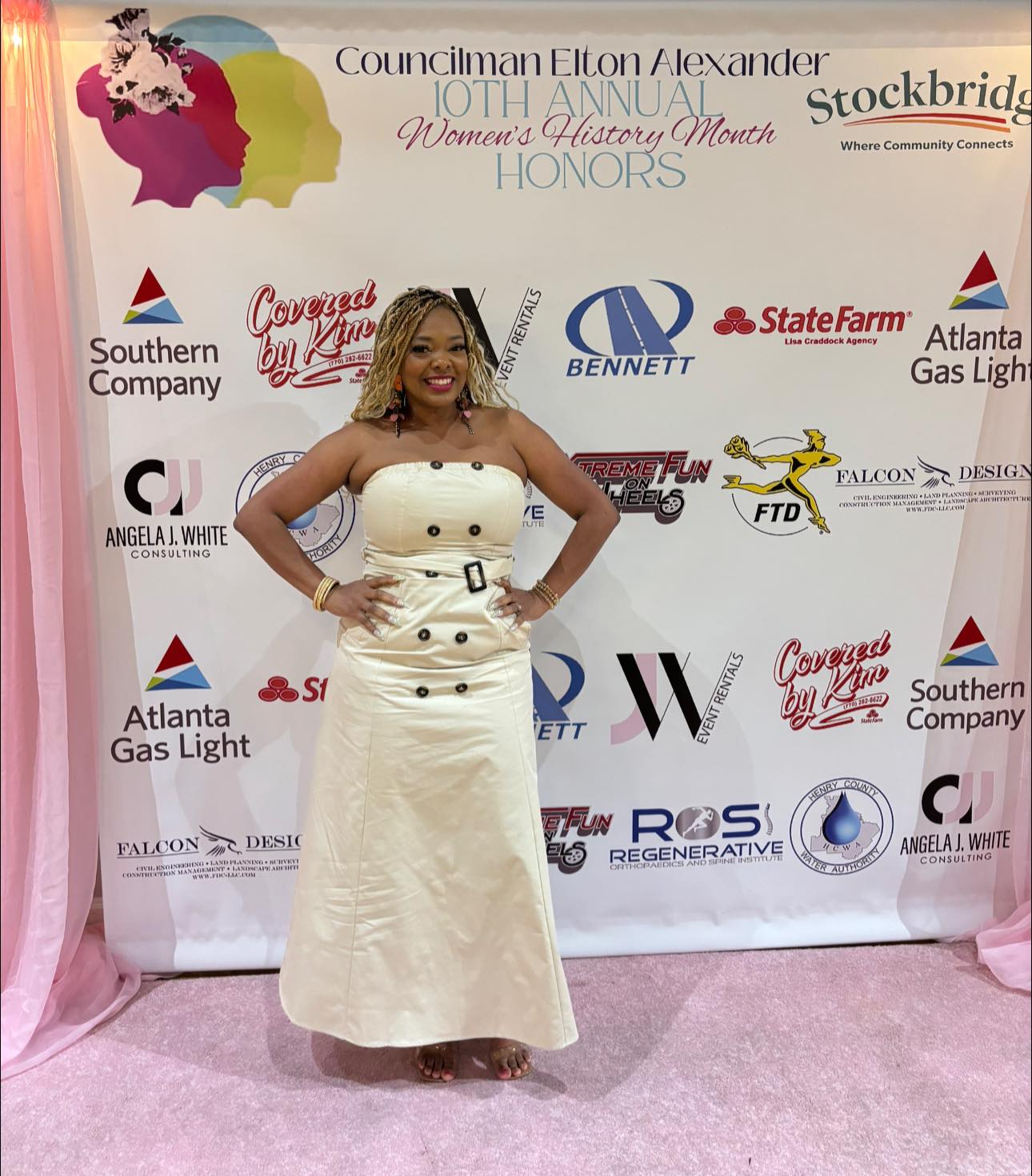 Truly honored to be among such a wonderful group of women at the